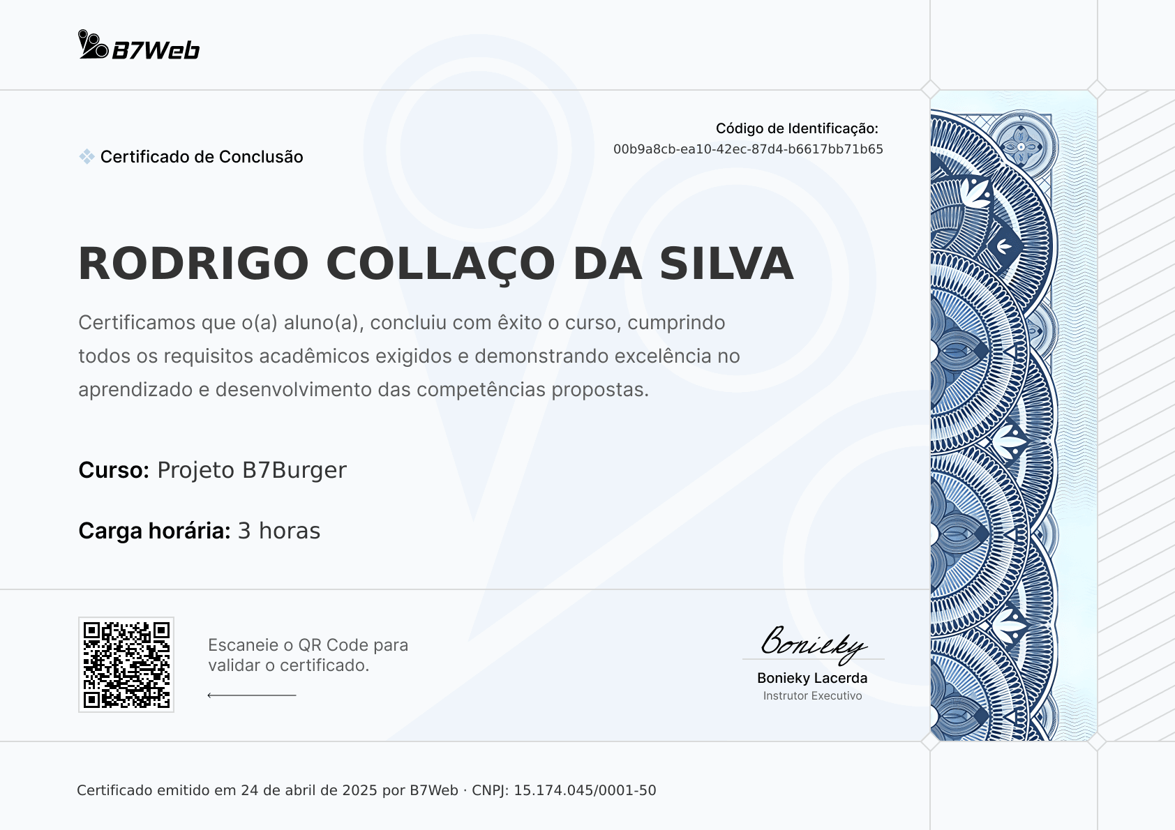 Certificado