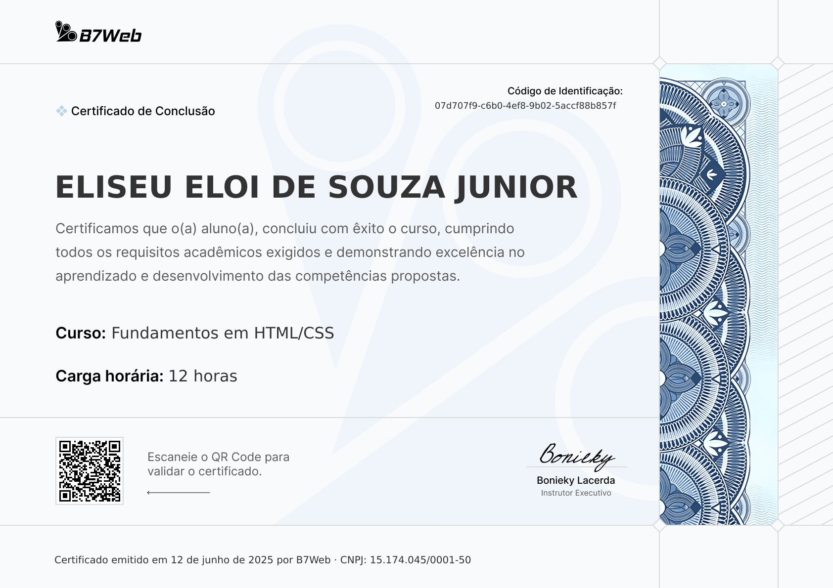 Certificado