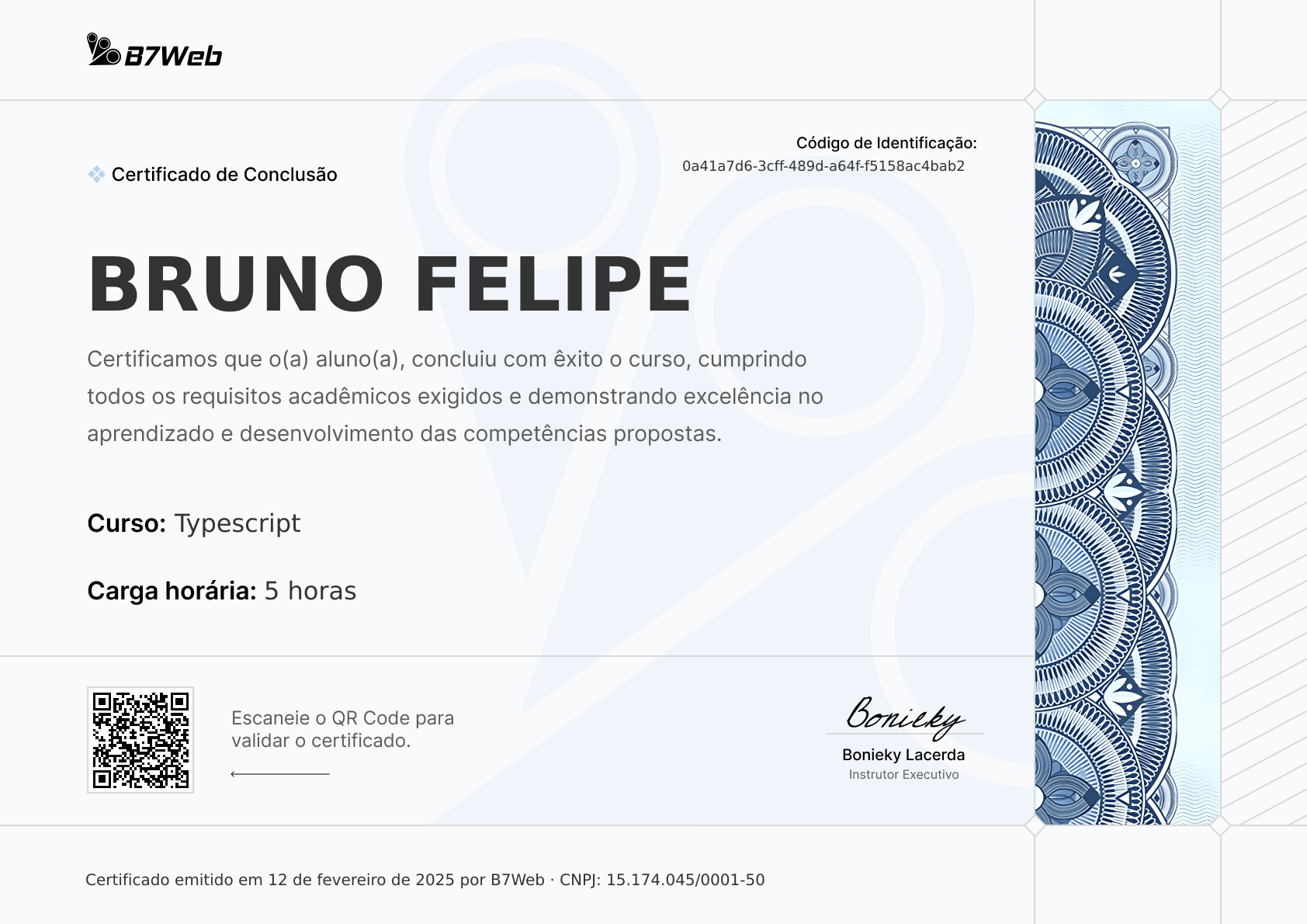 Certificado
