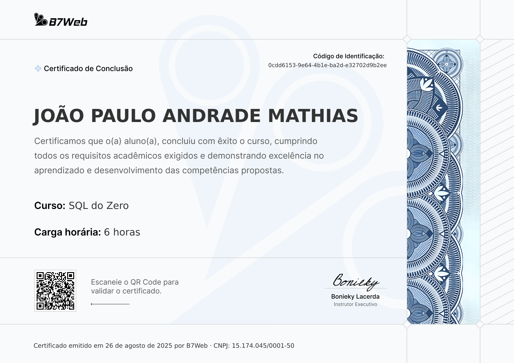 Certificado