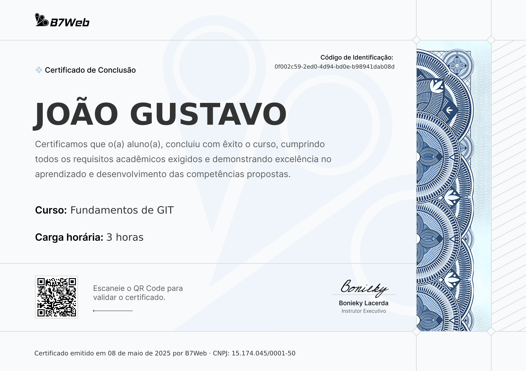 Certificado