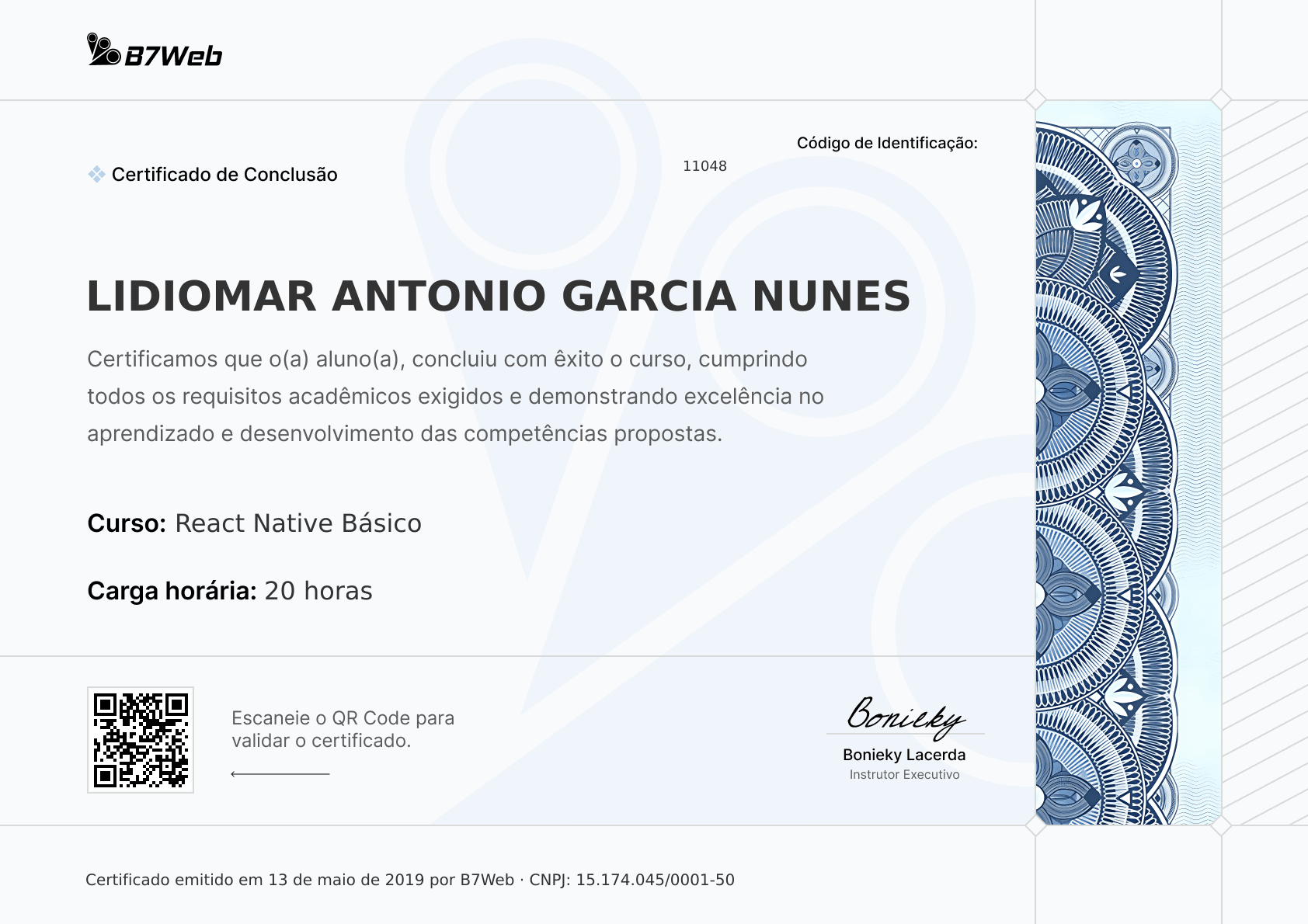 Certificado