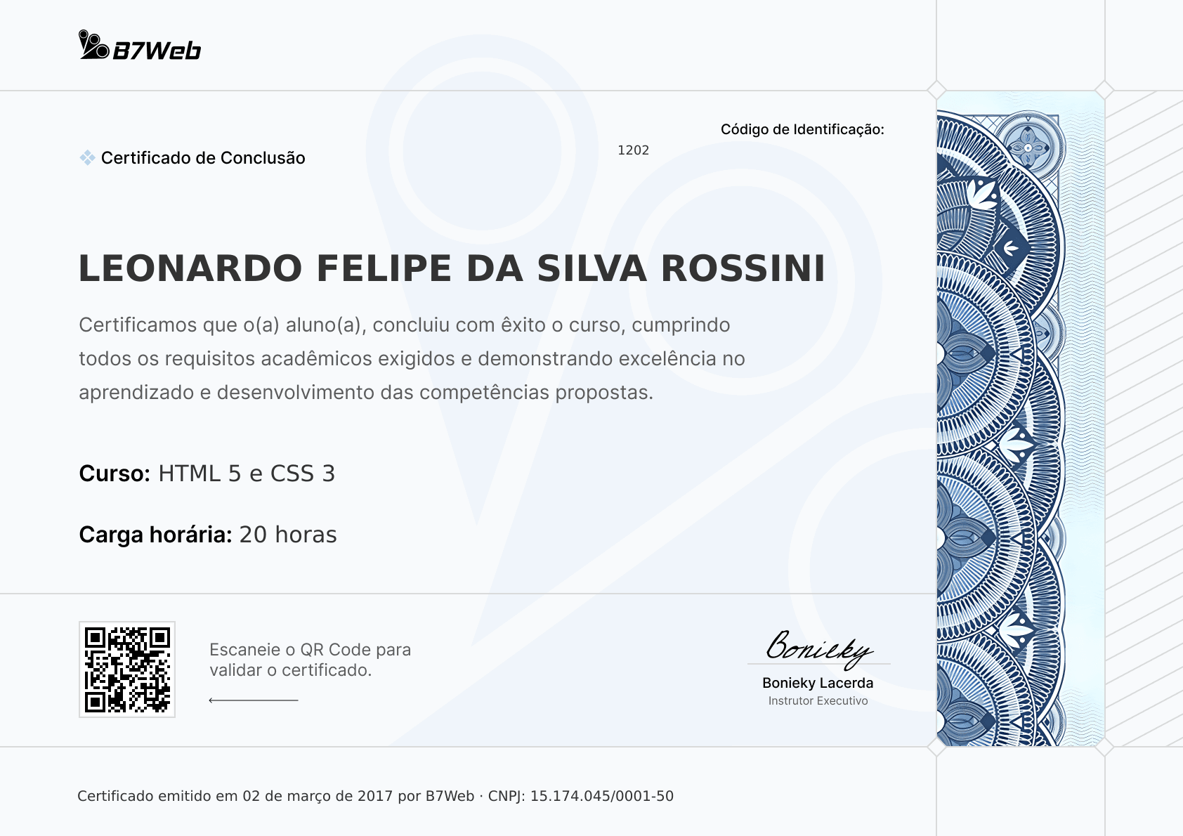 Certificado