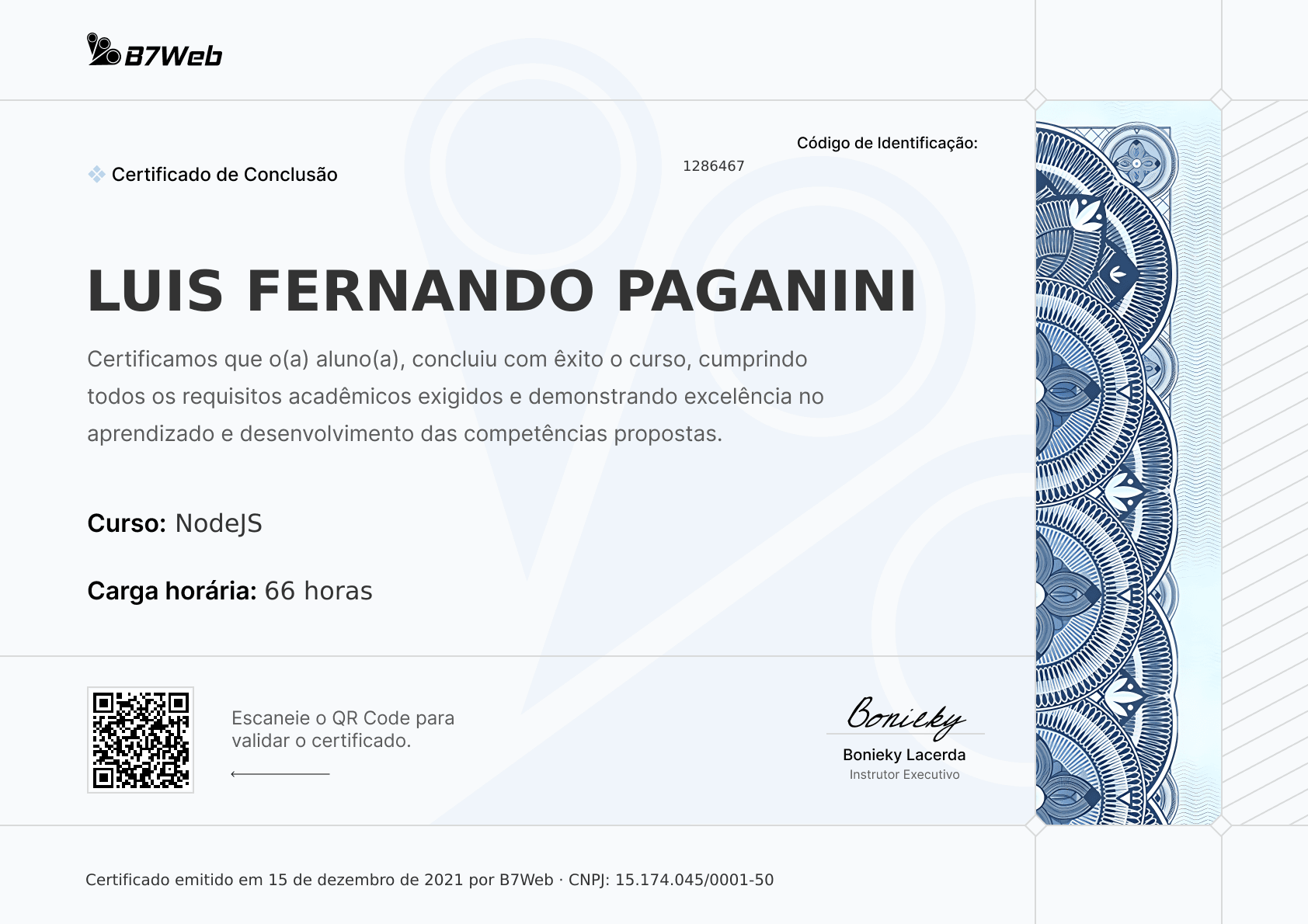 Certificado