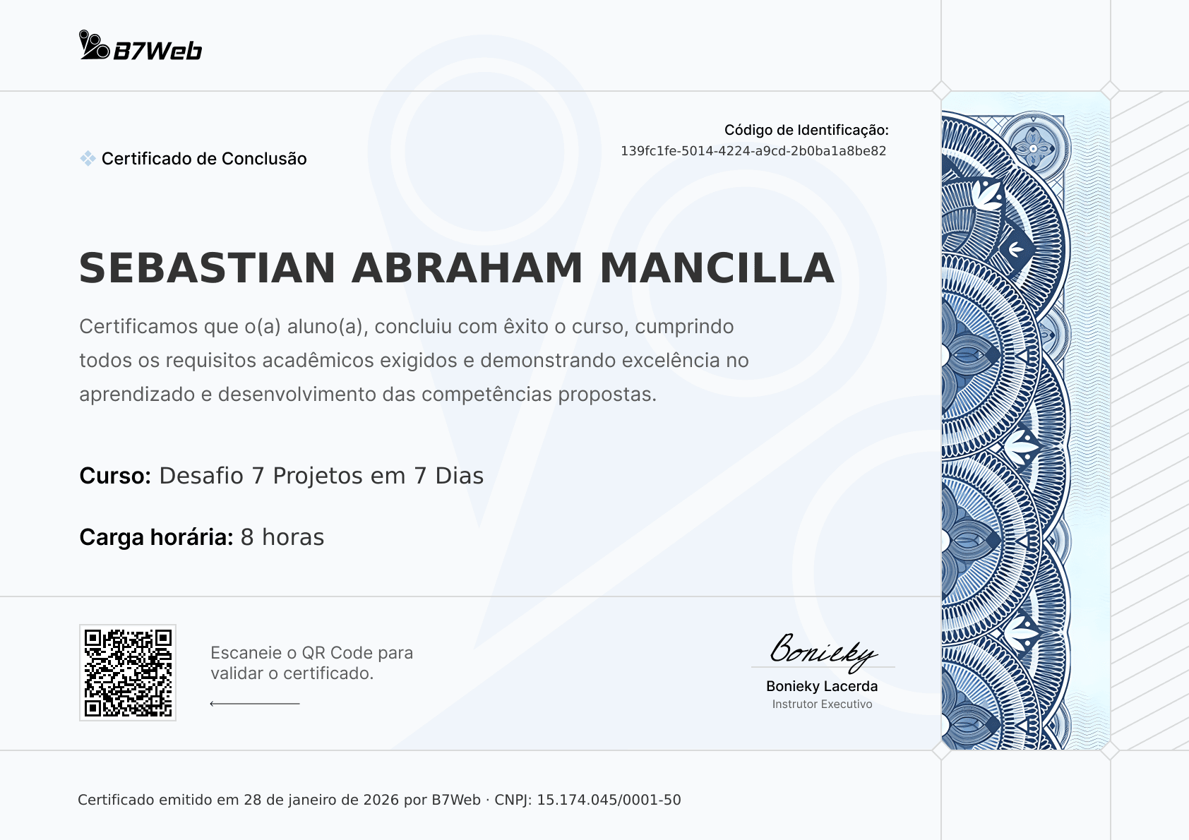 Certificado