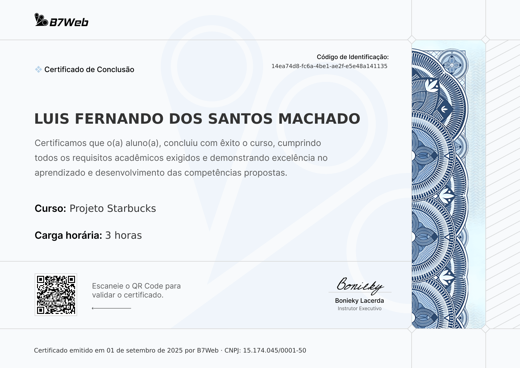 Certificado