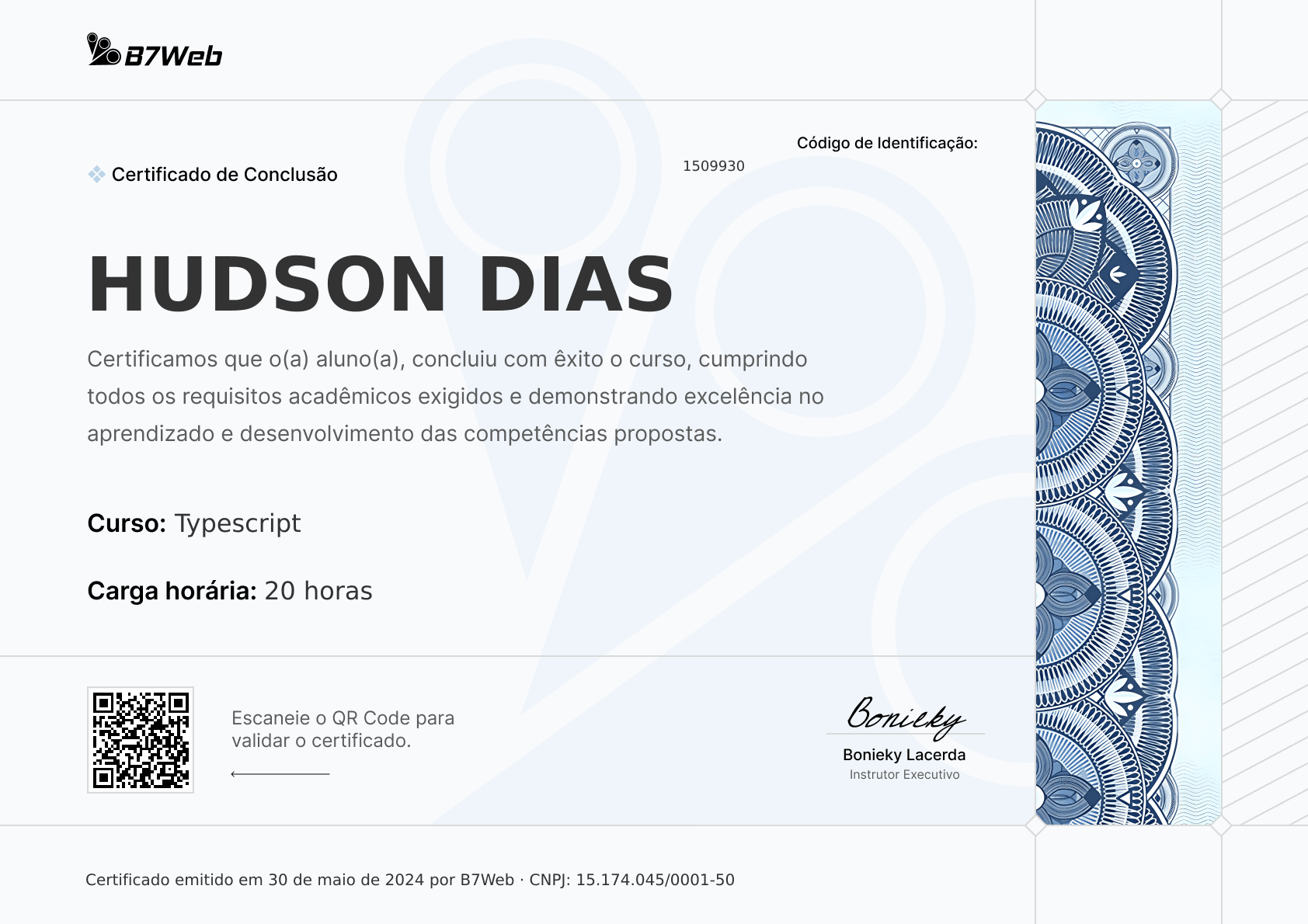Certificado
