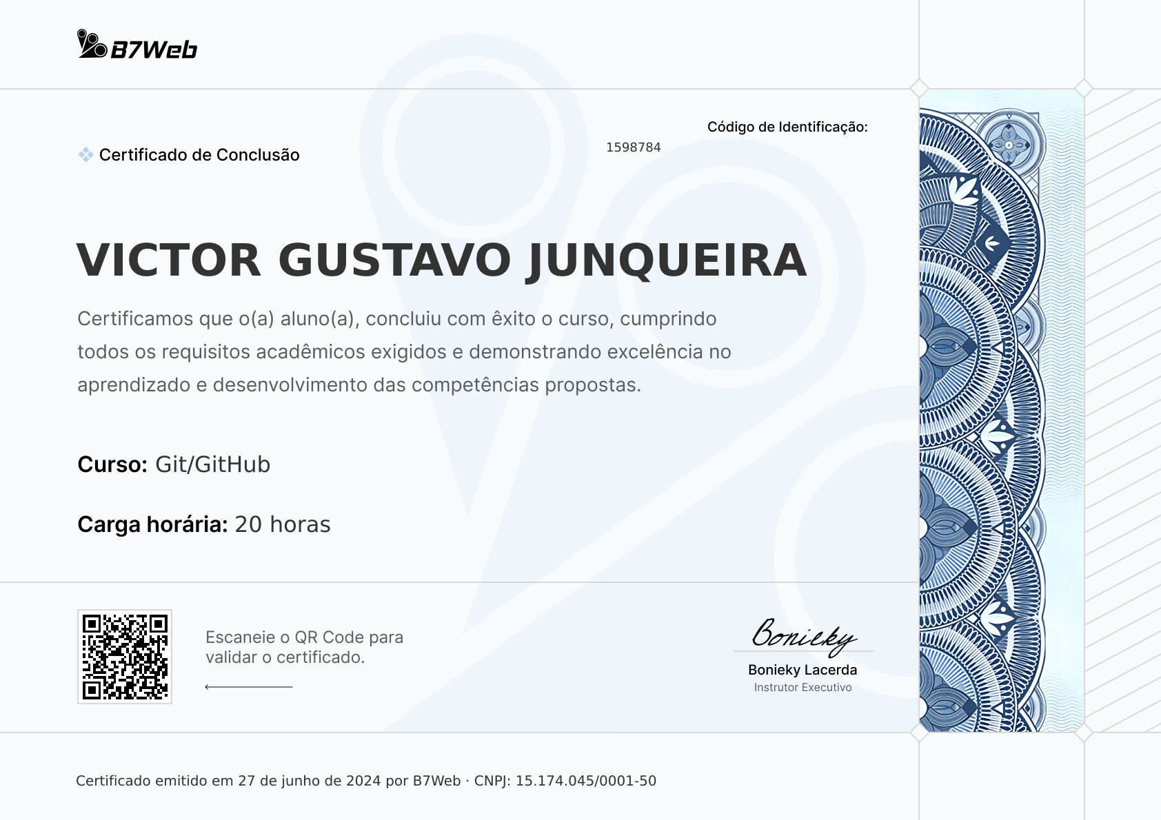 Certificado