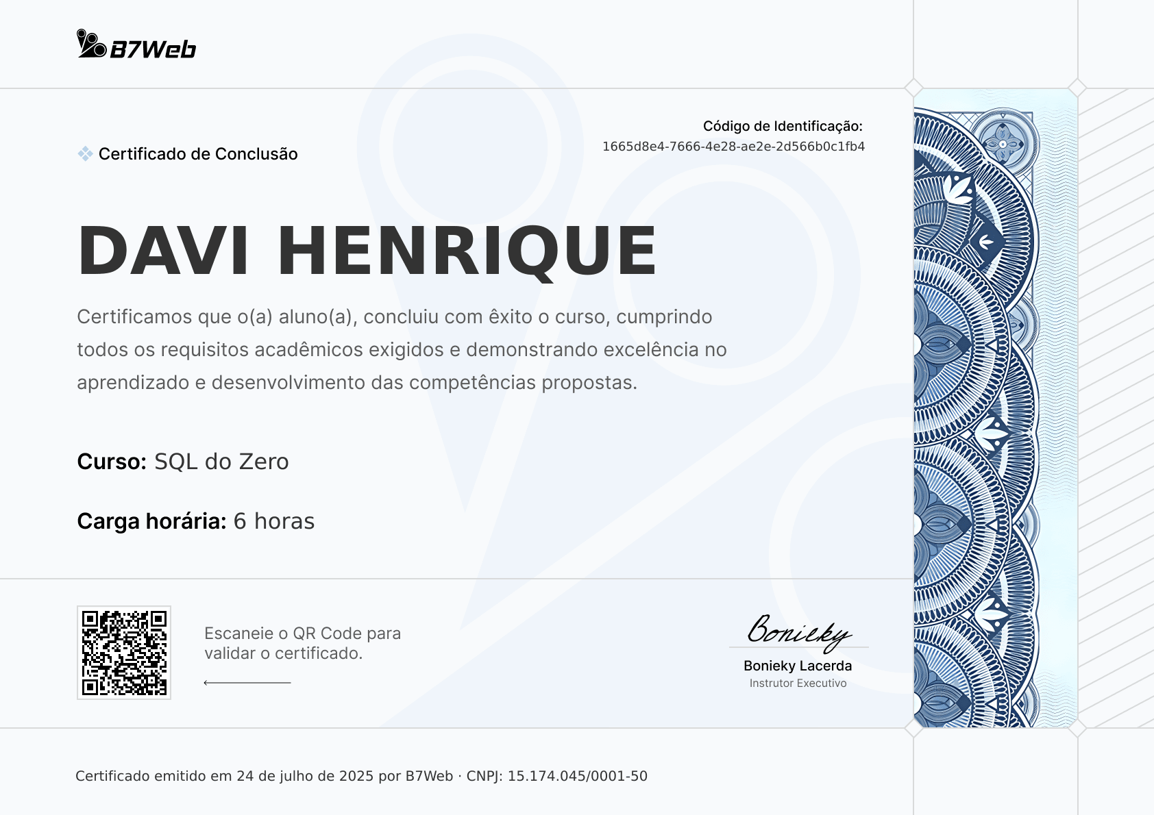 Certificado