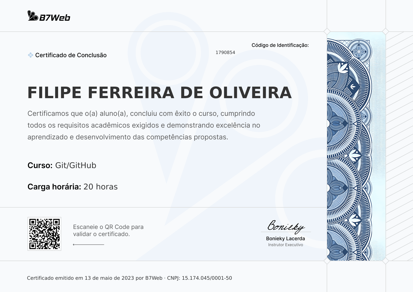 Certificado