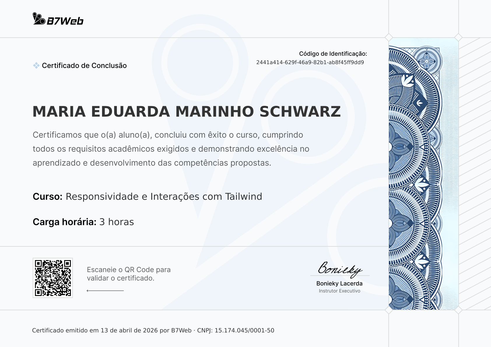 Certificado