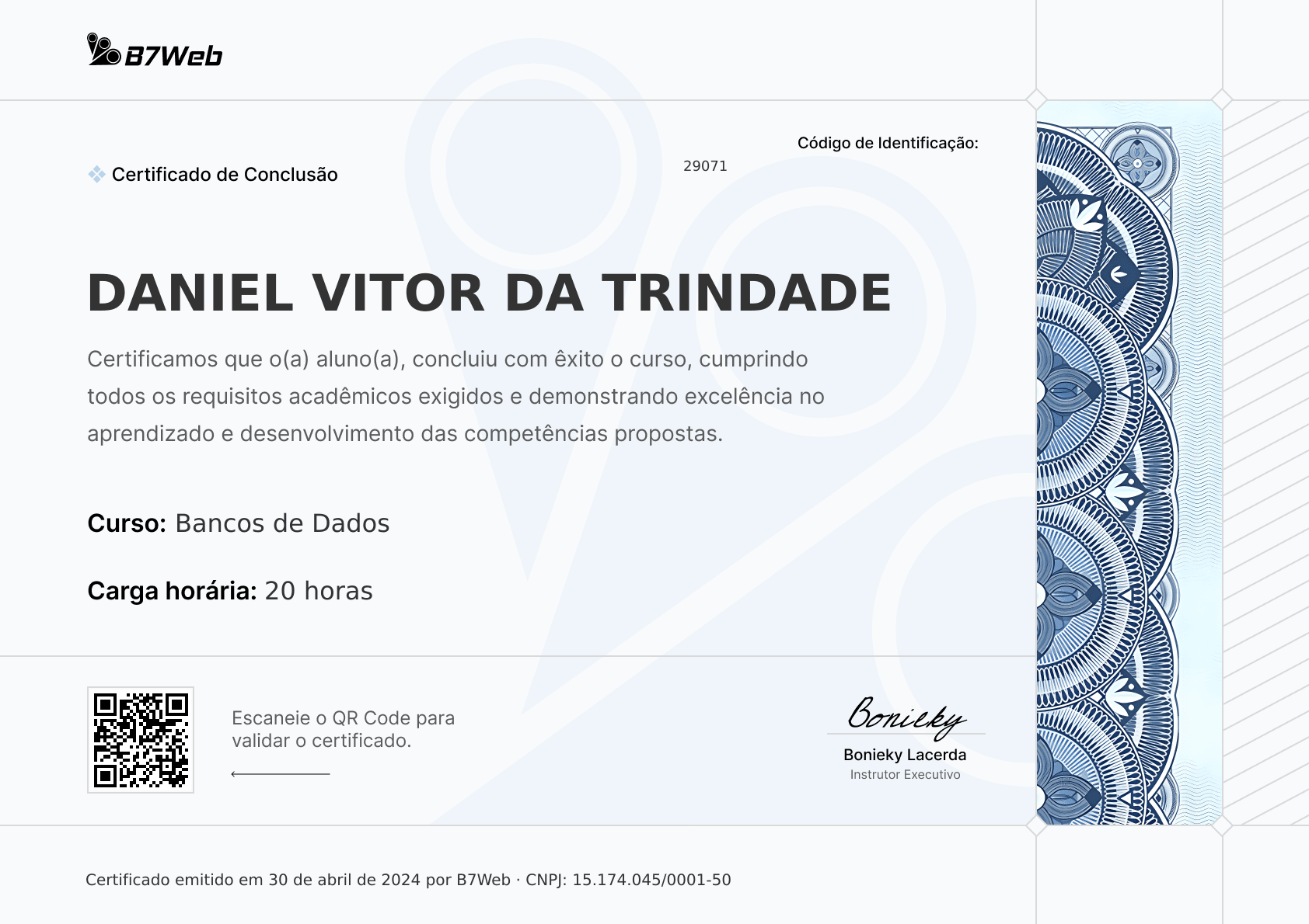 Certificado