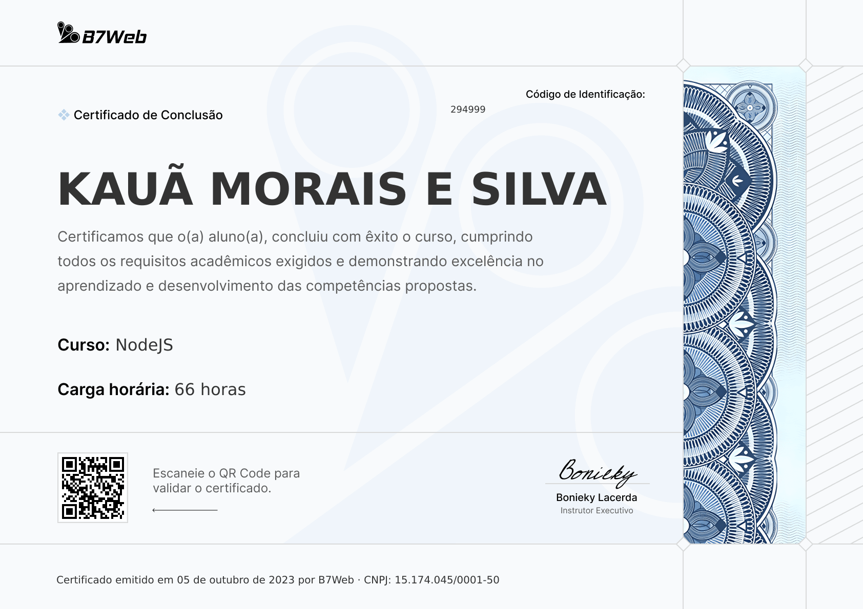 Certificado