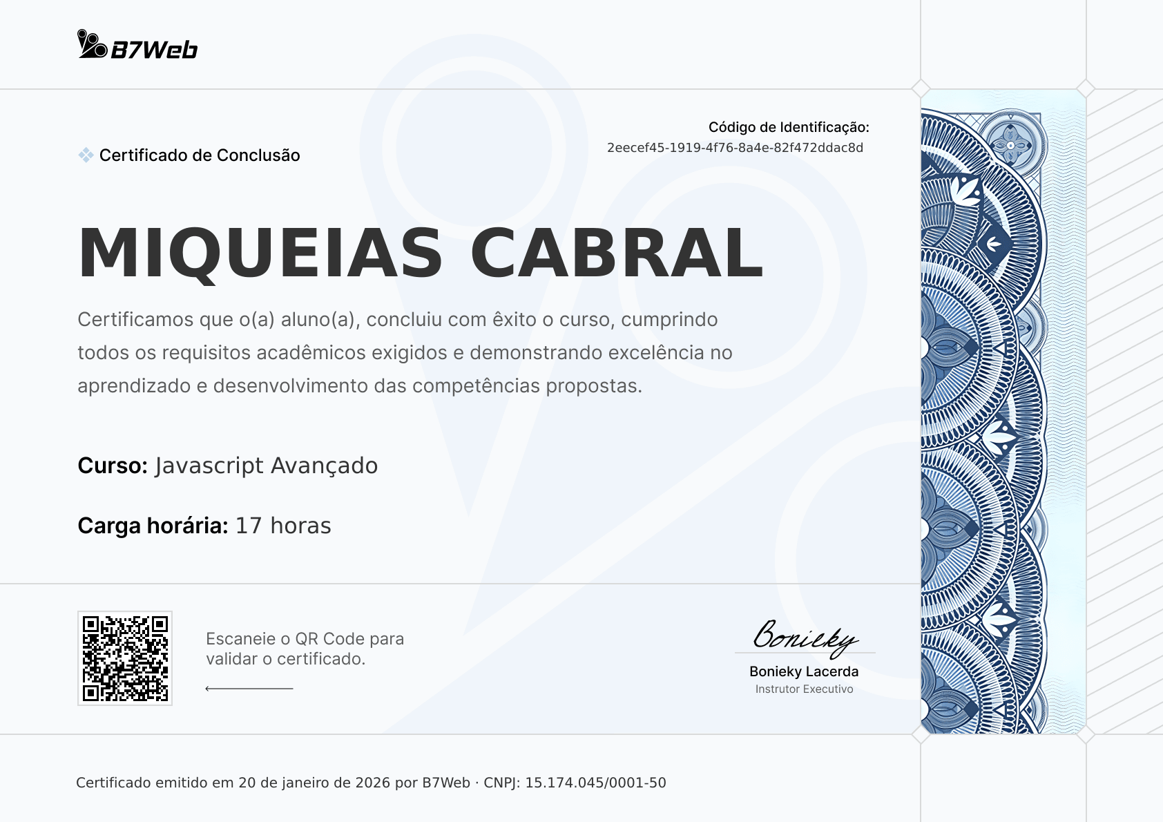 Certificado