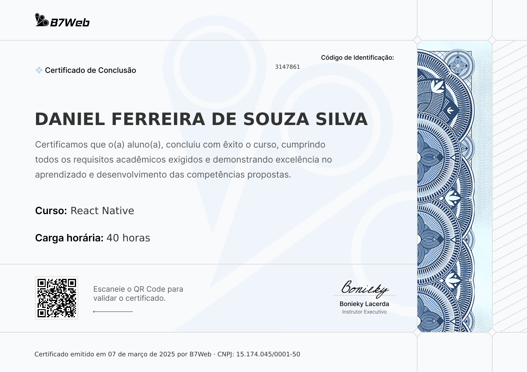 Certificado