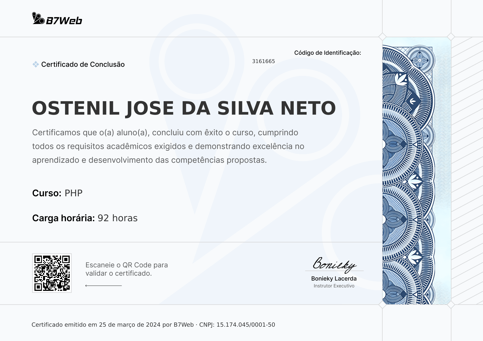 Certificado