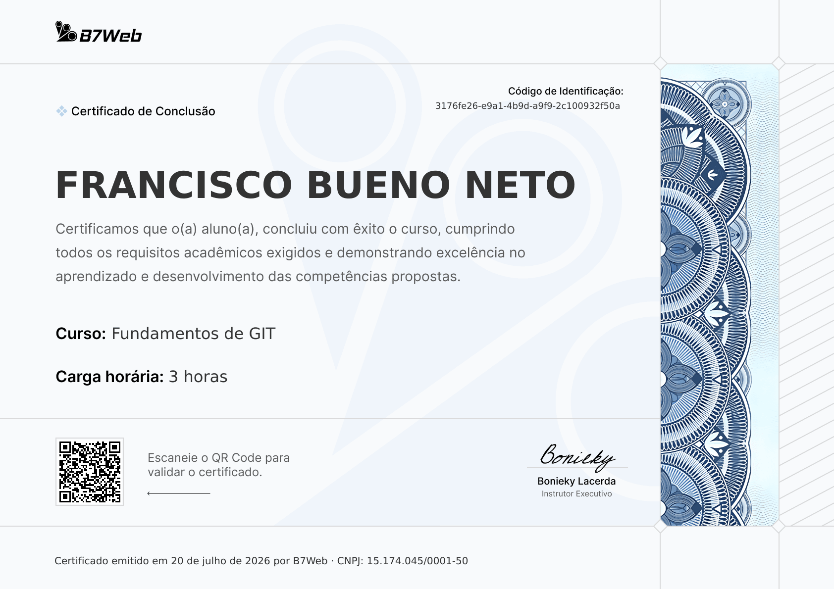 Certificado
