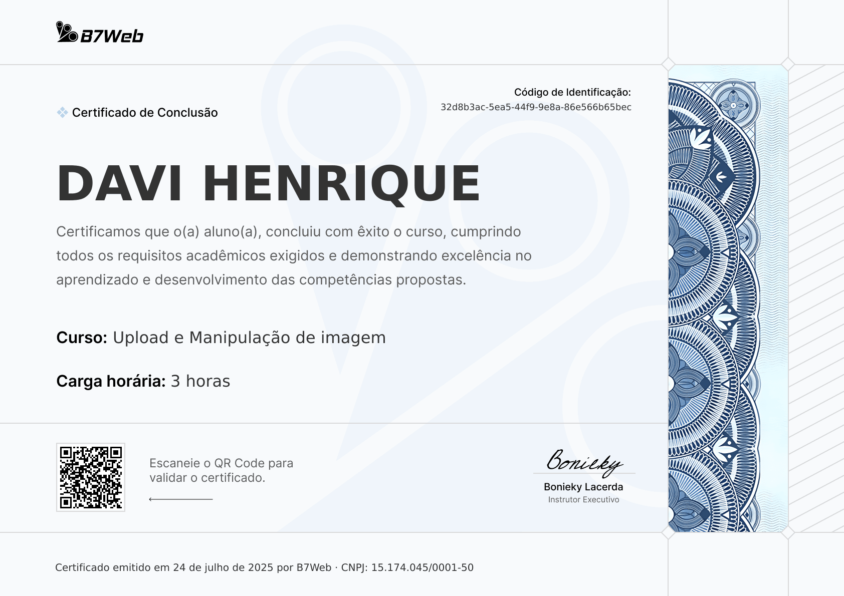 Certificado