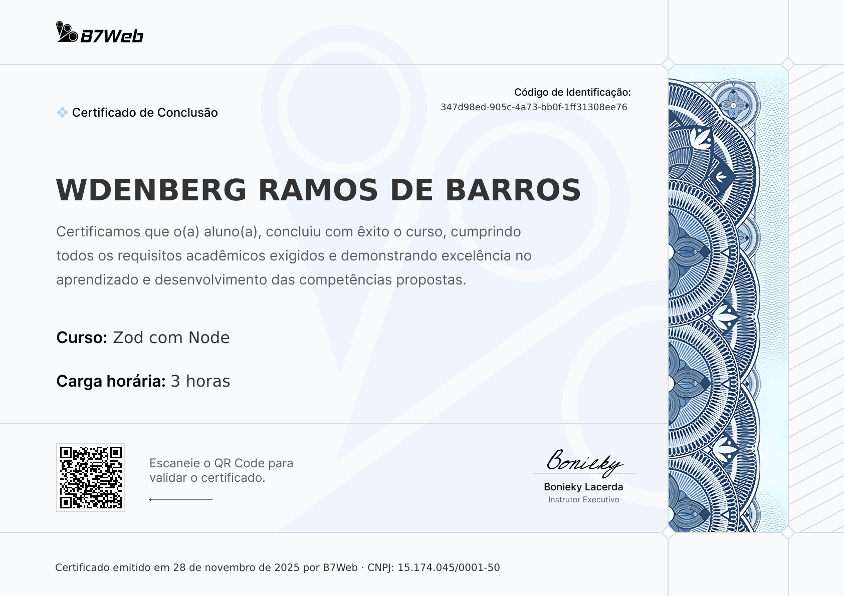 Certificado