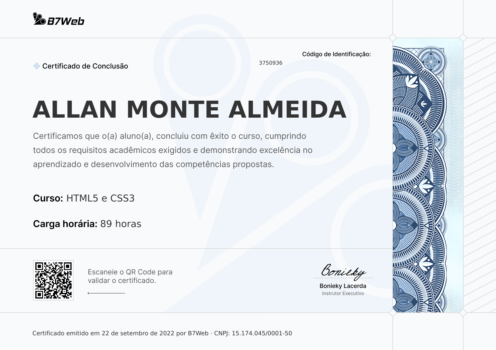 Certificado