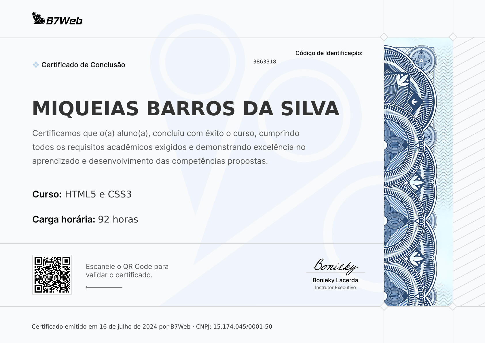 Certificado
