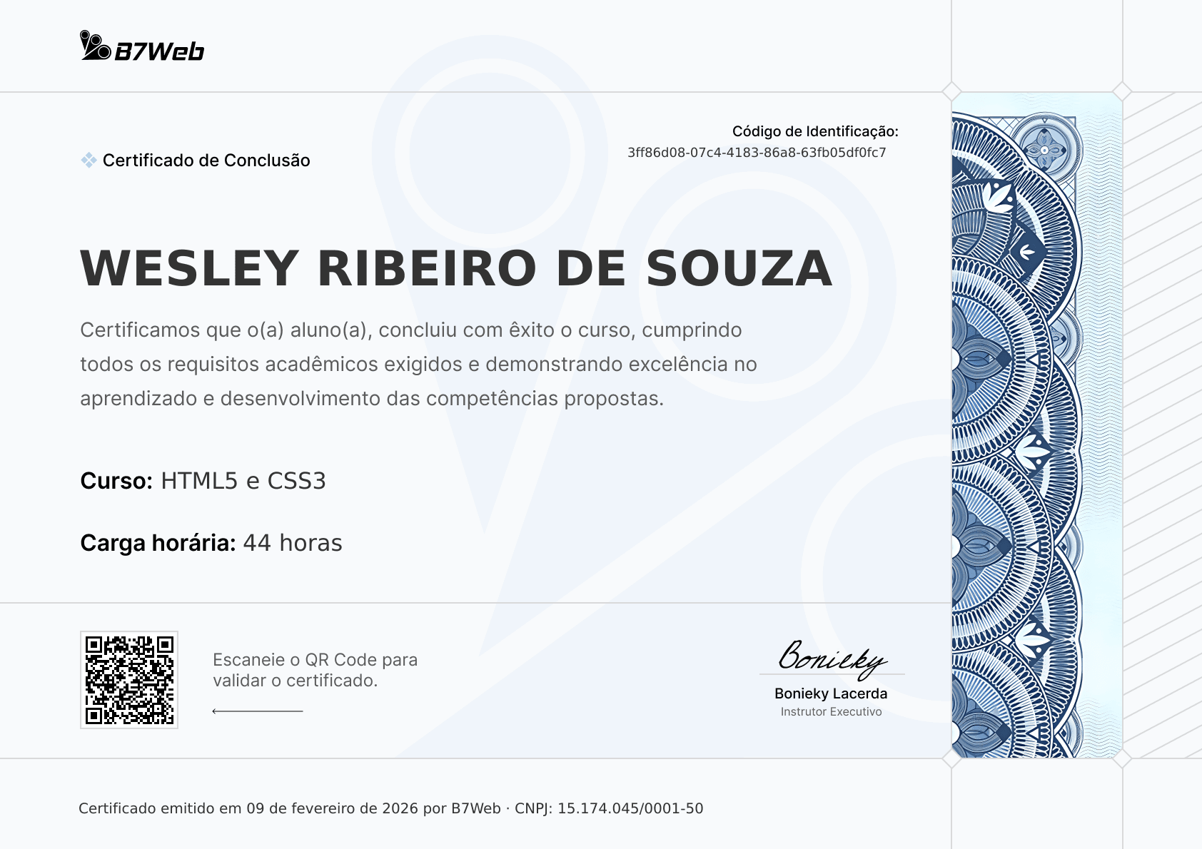 Certificado