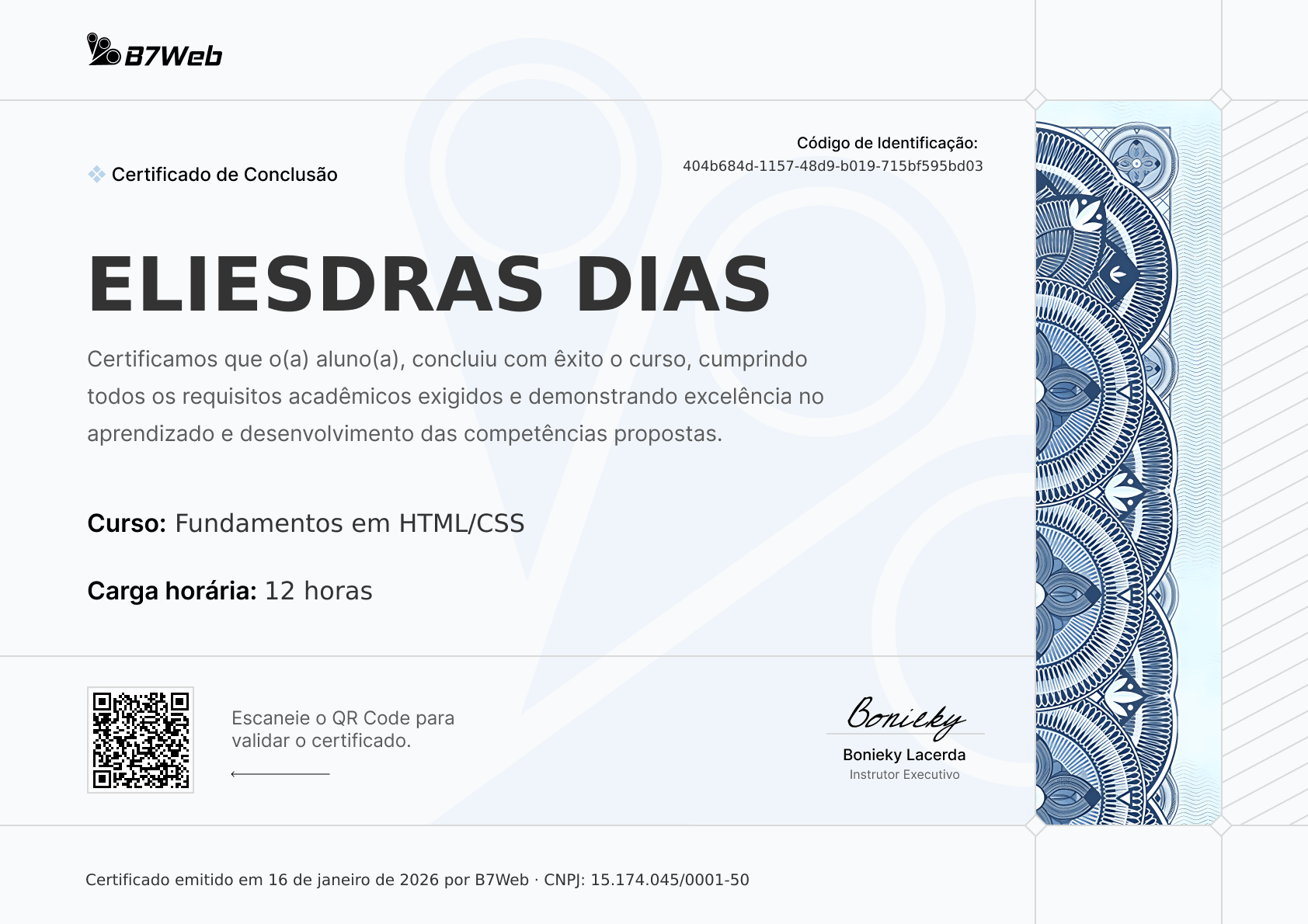 Certificado