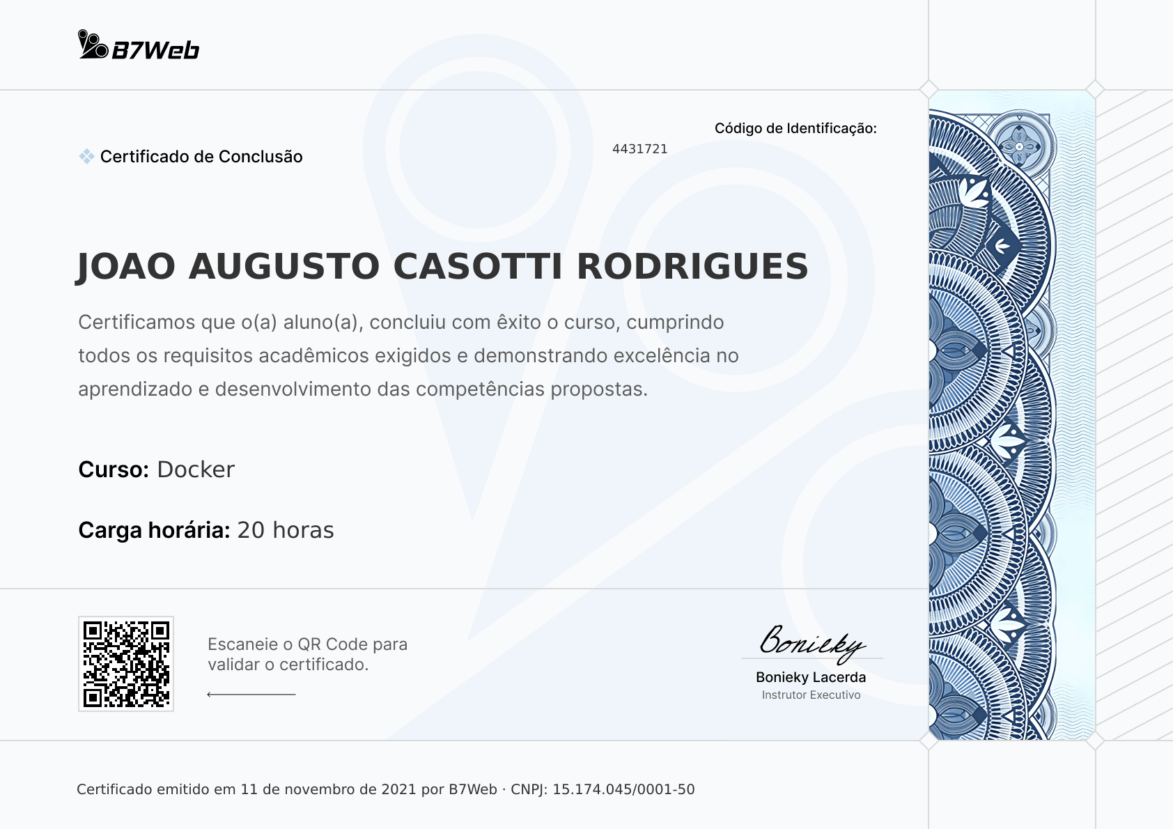 Certificado
