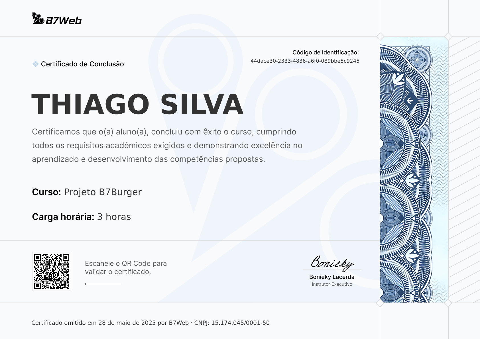 Certificado