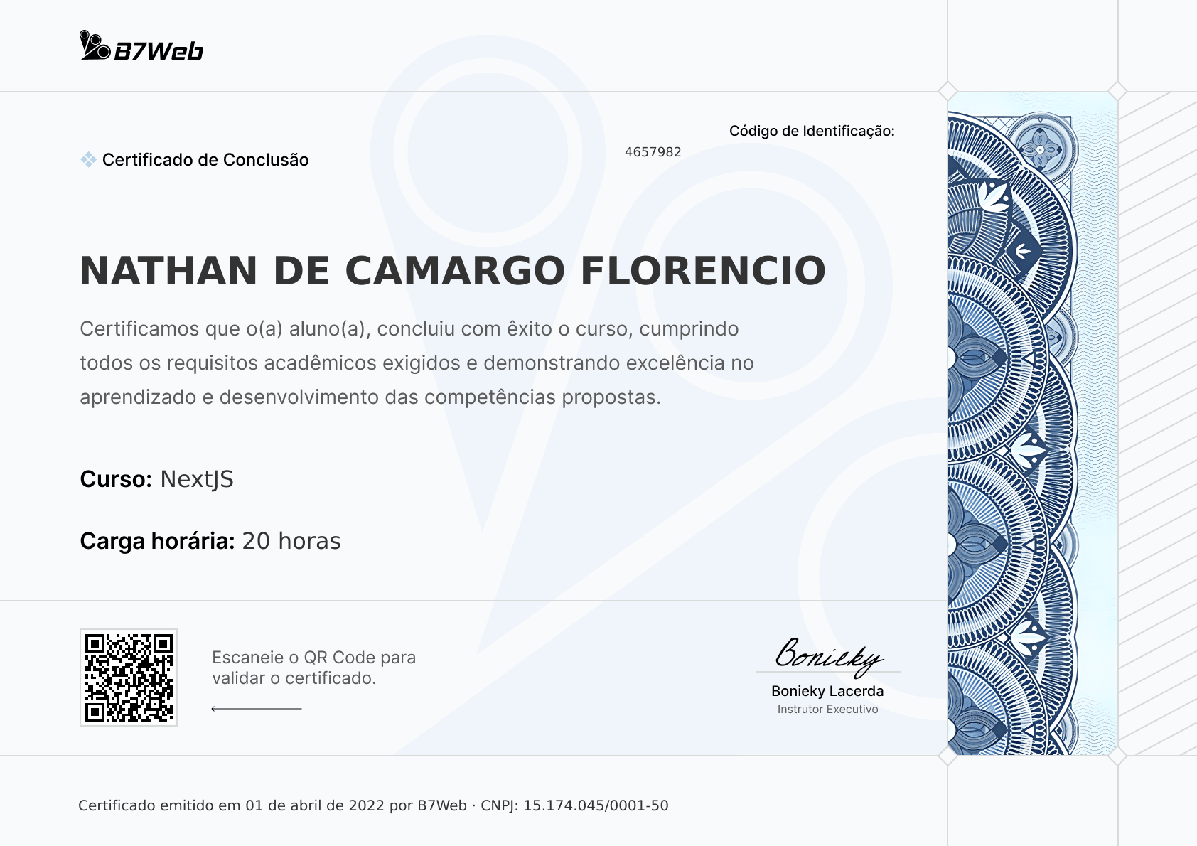 Certificado