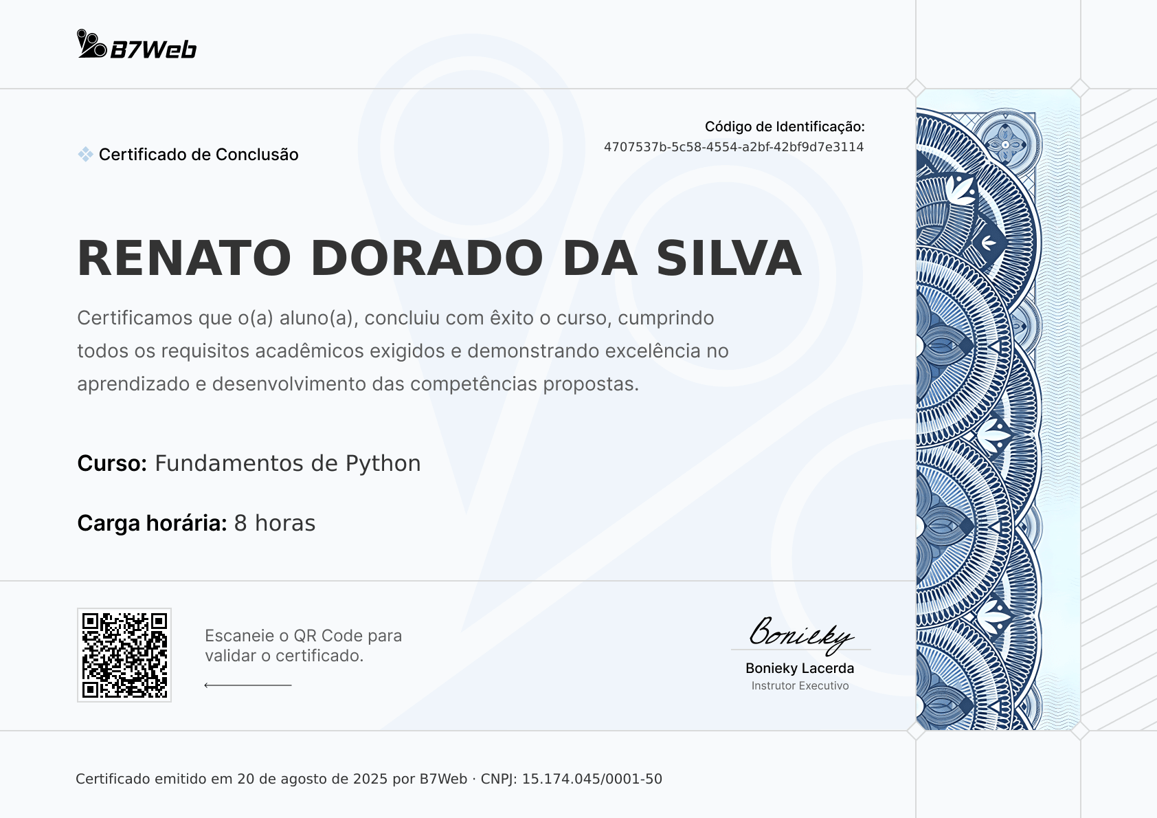 Certificado