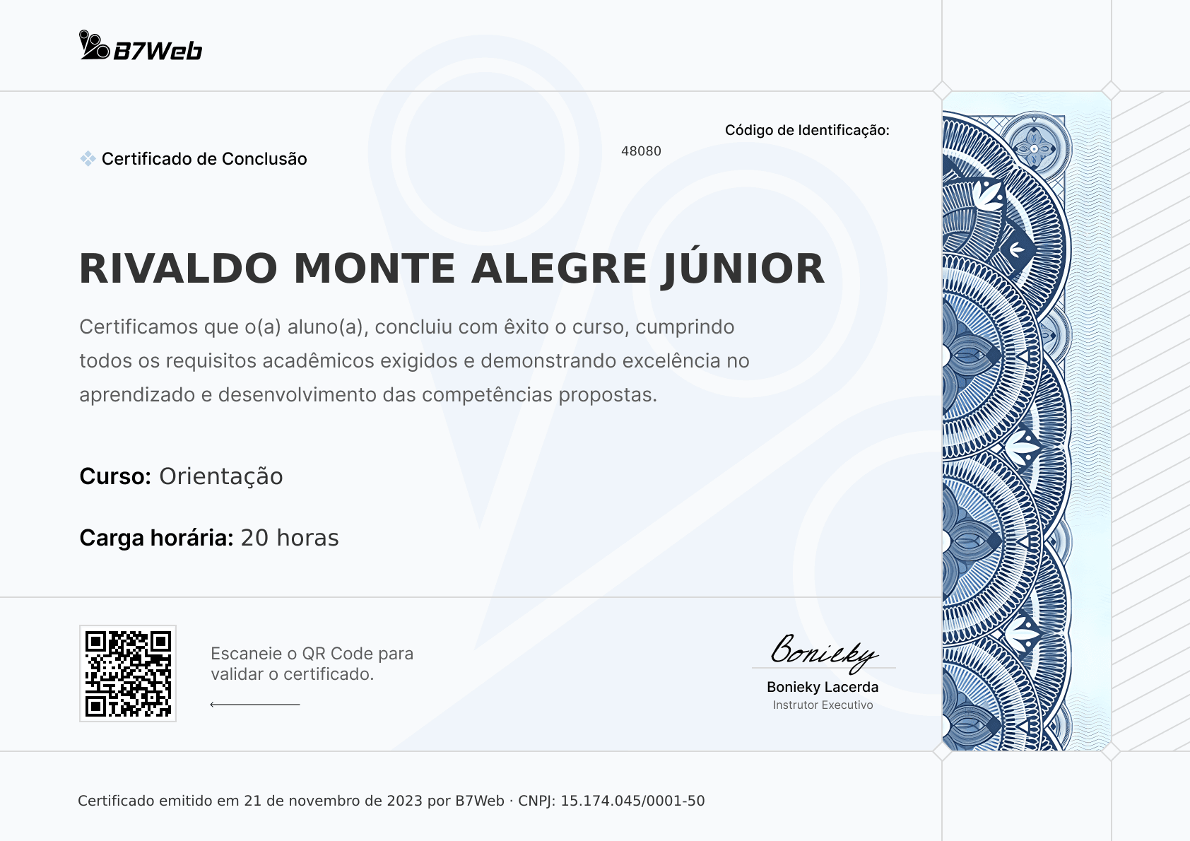Certificado