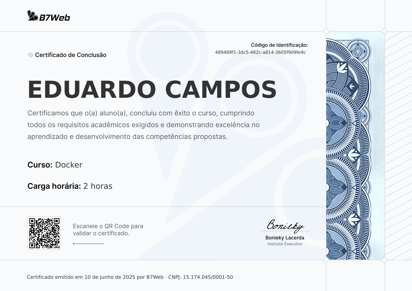 Certificado