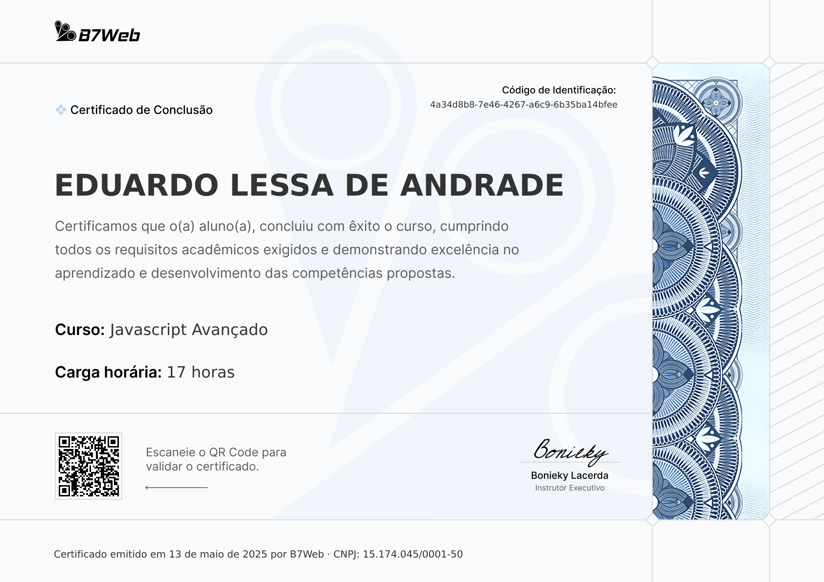 Certificado
