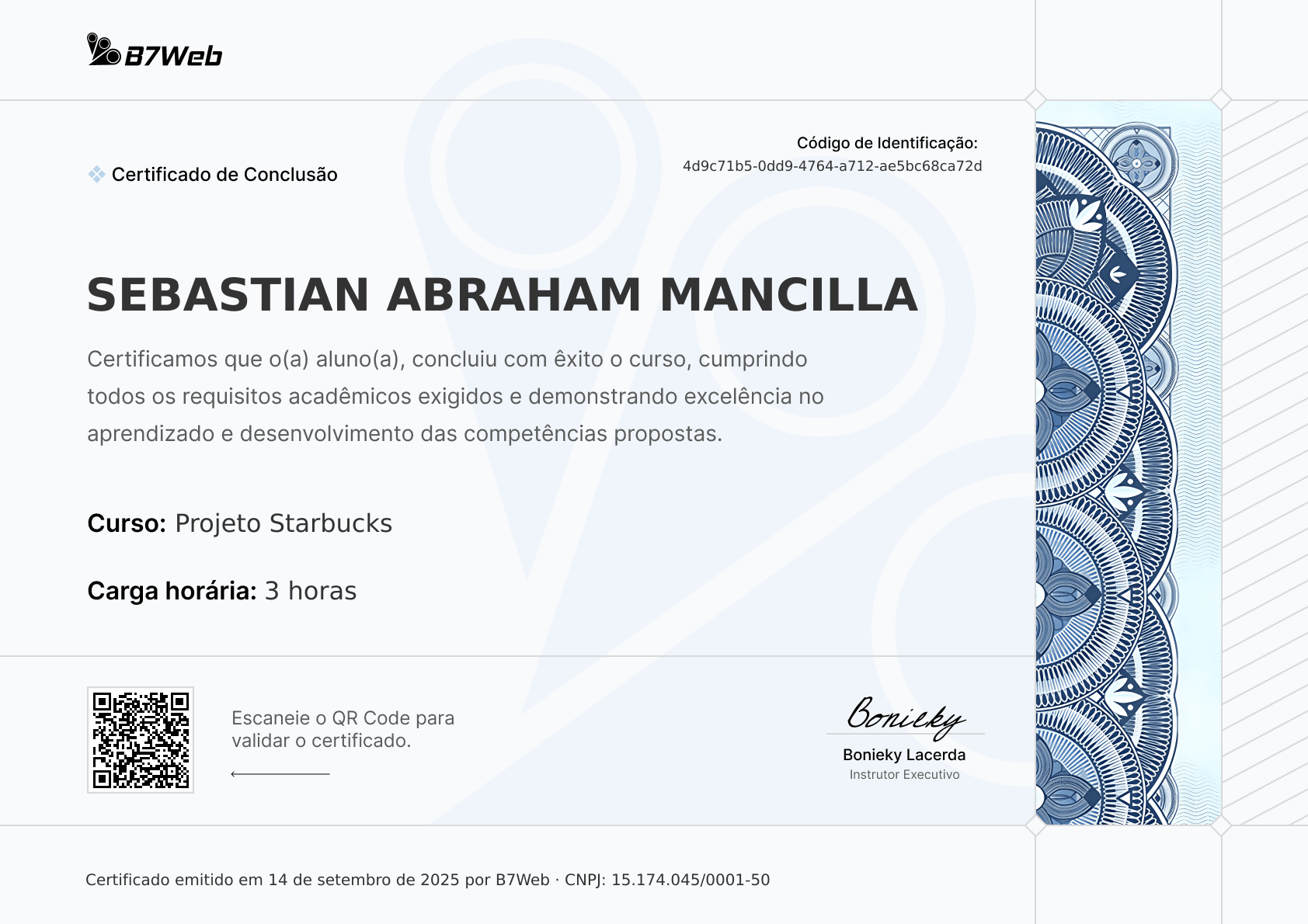 Certificado