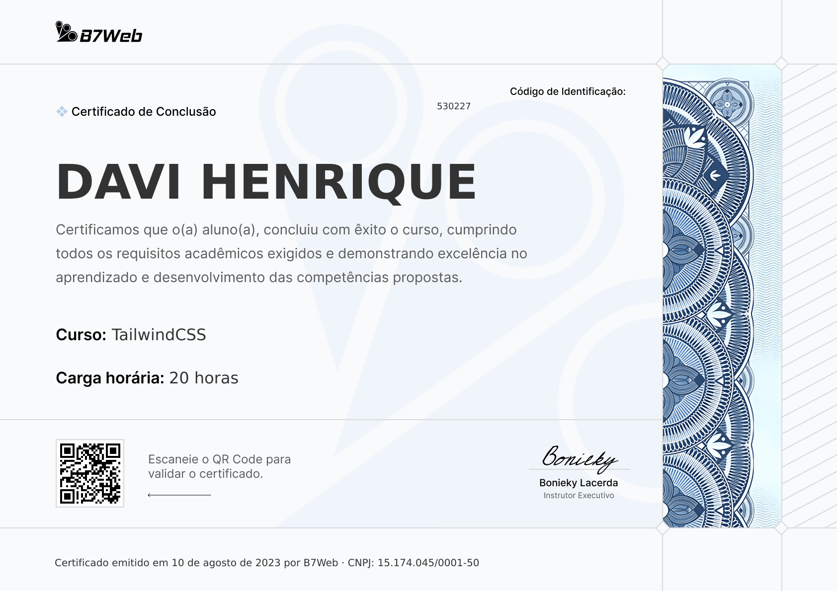 Certificado