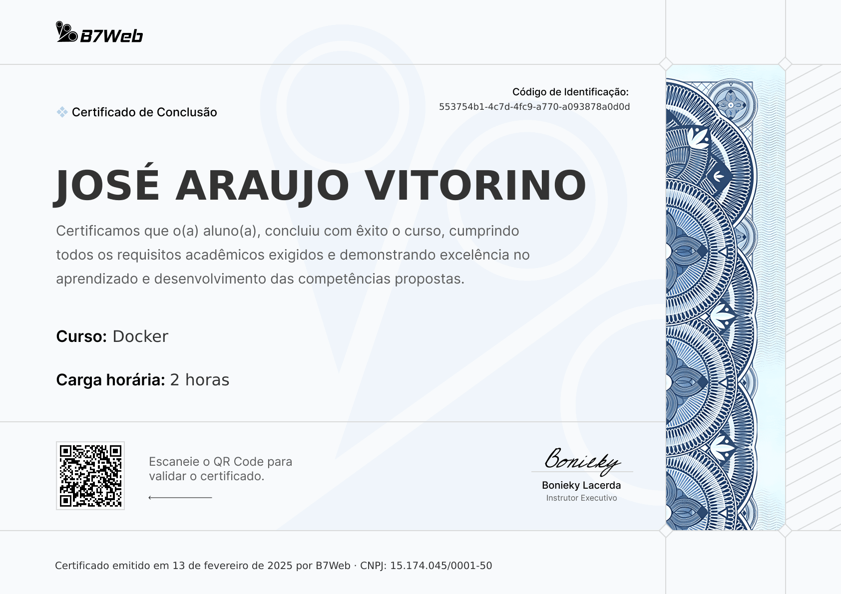 Certificado