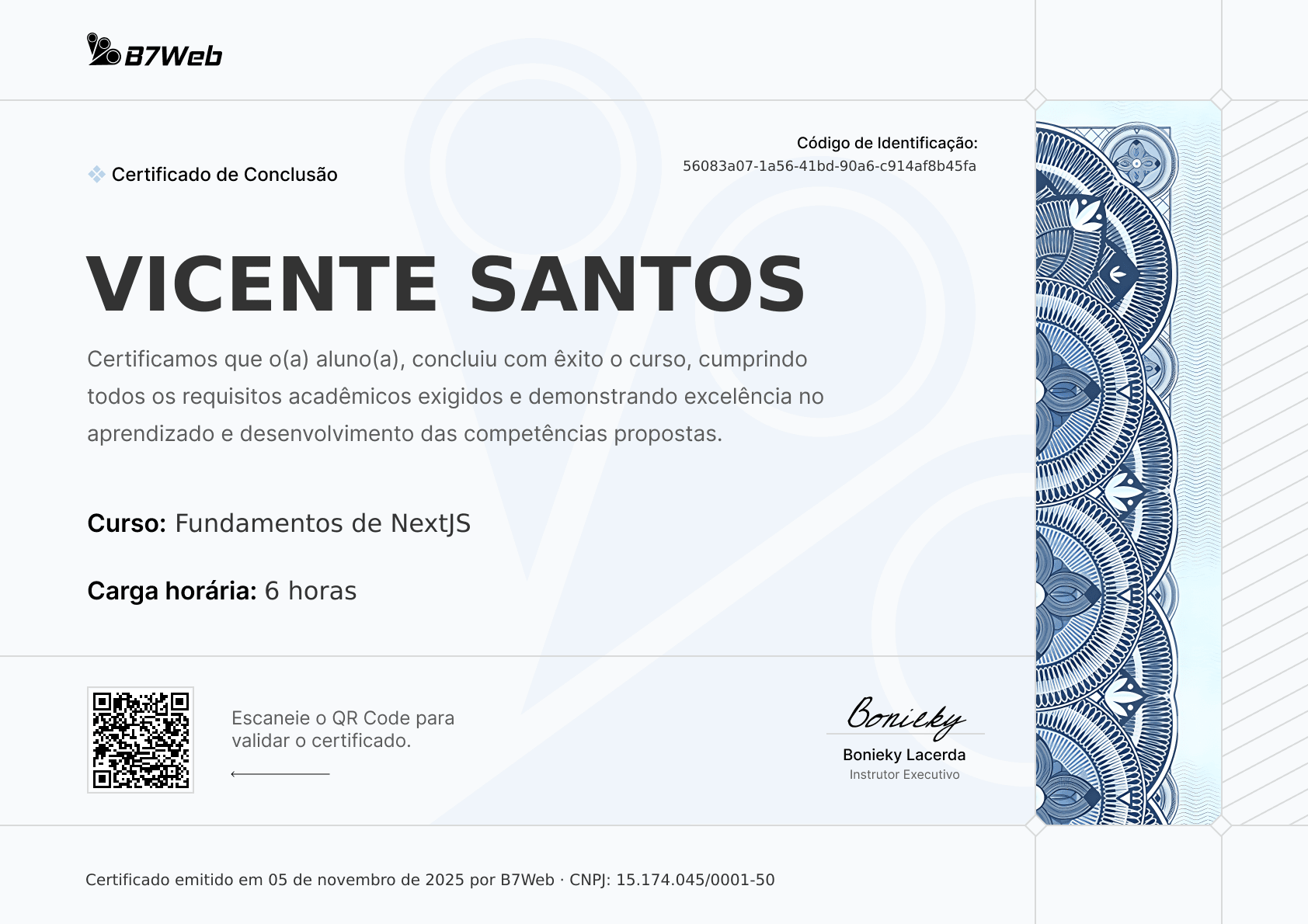 Certificado