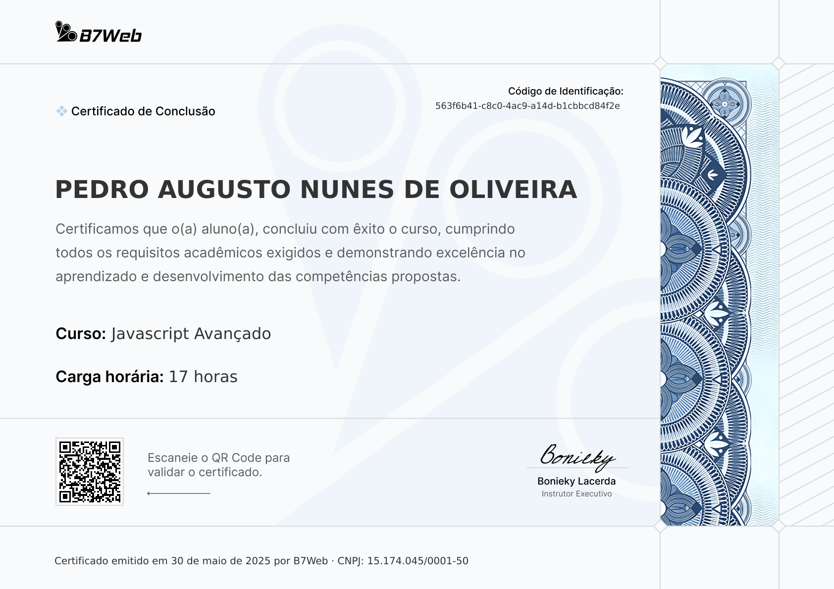 Certificado