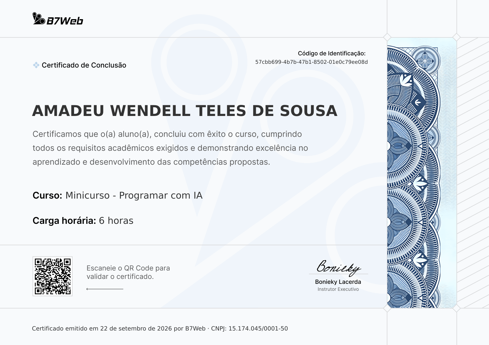 Certificado