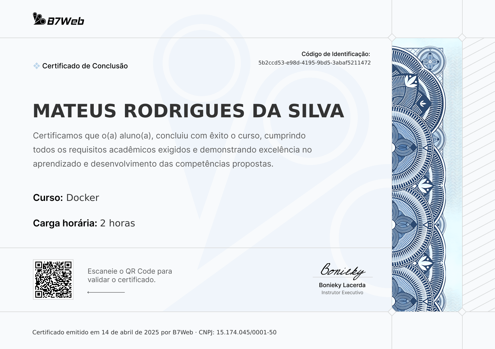 Certificado