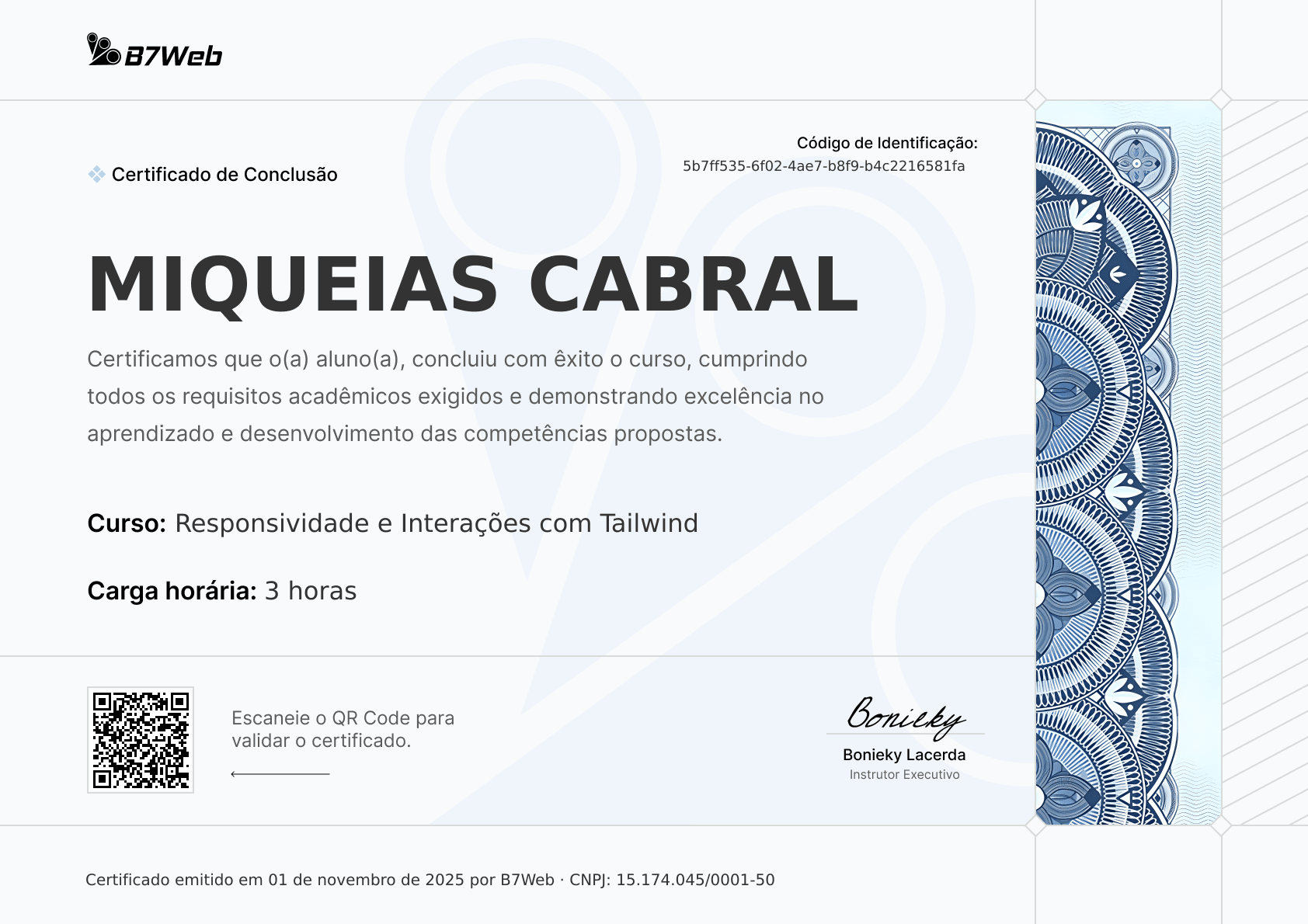 Certificado