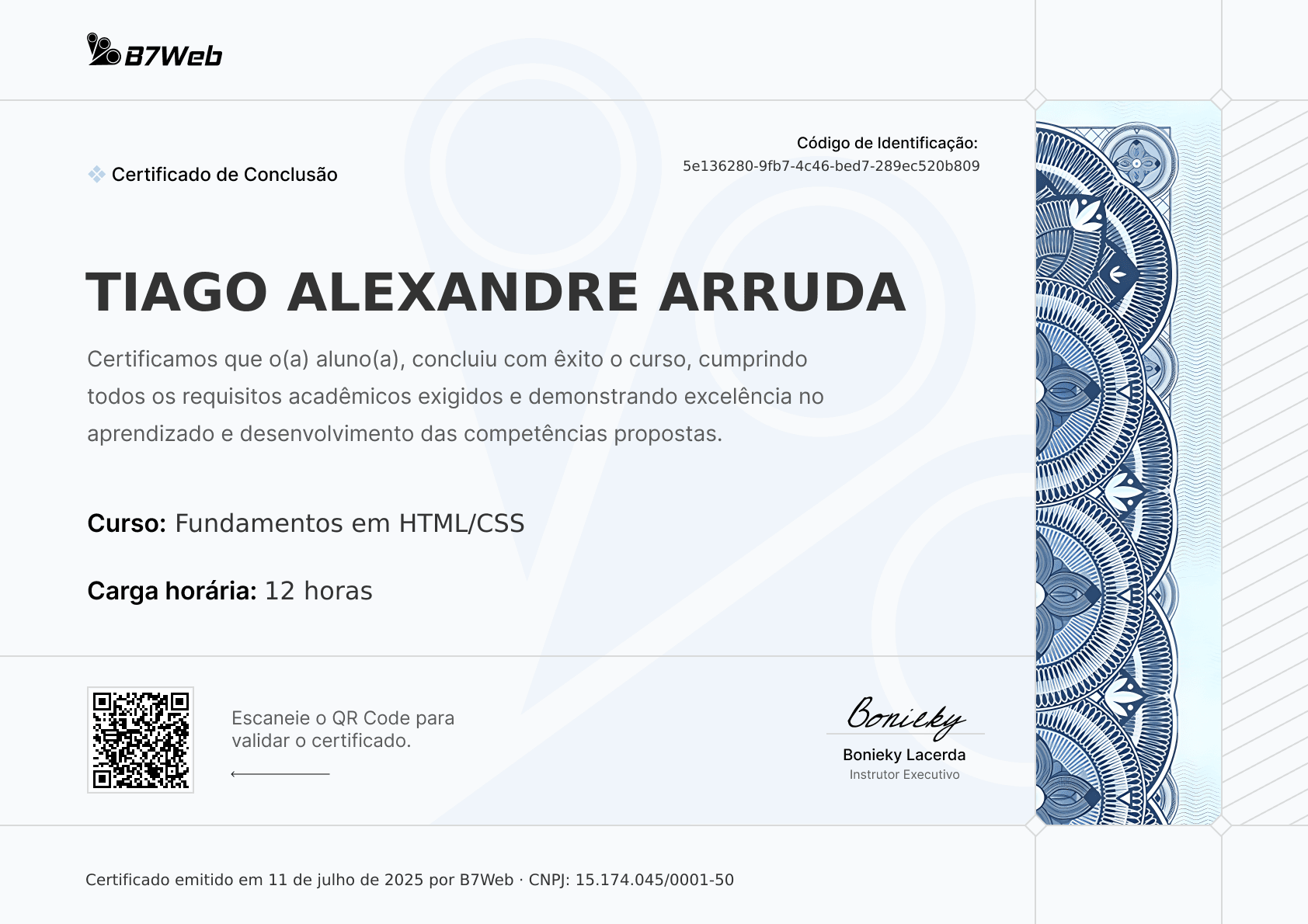 Certificado