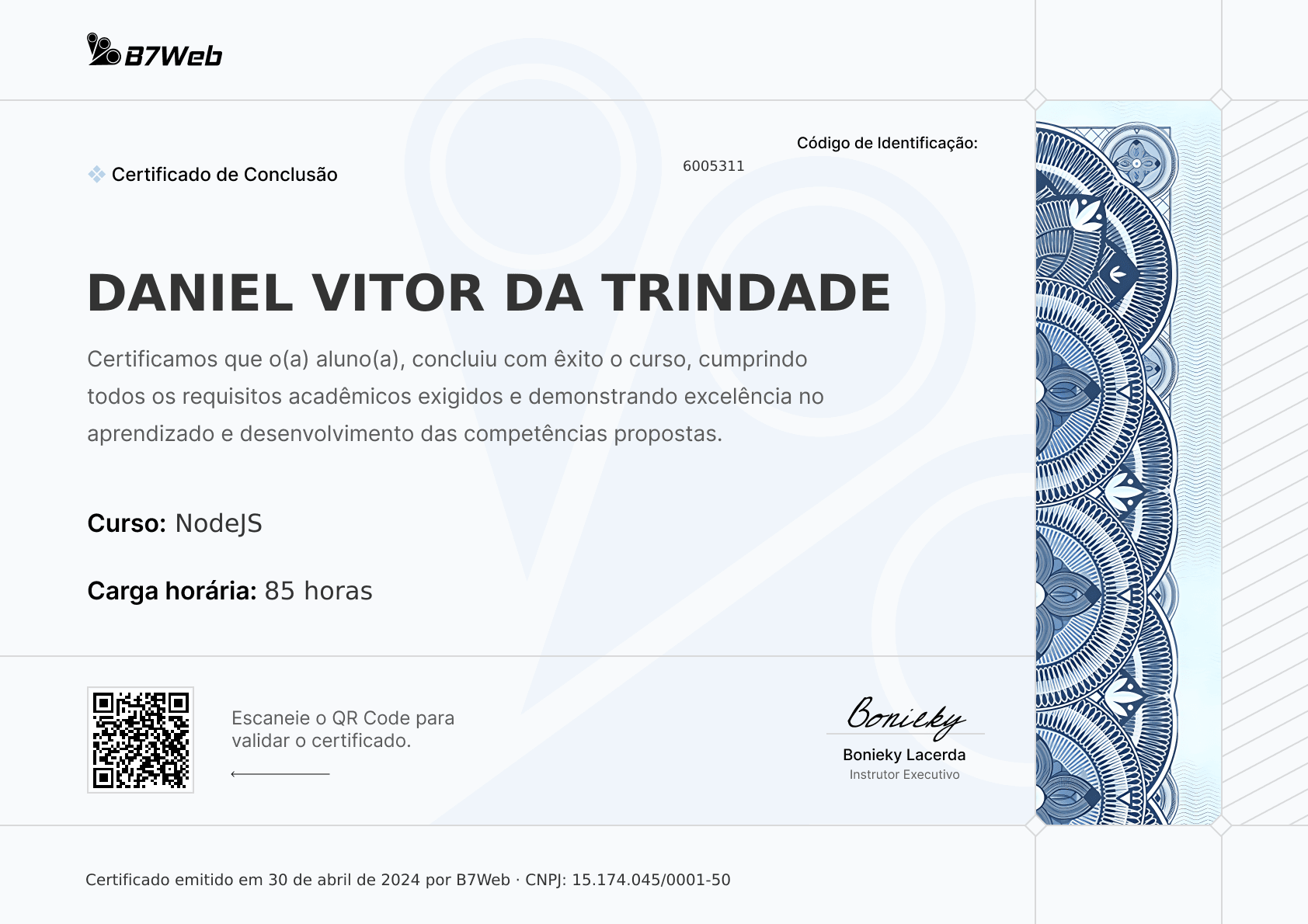 Certificado