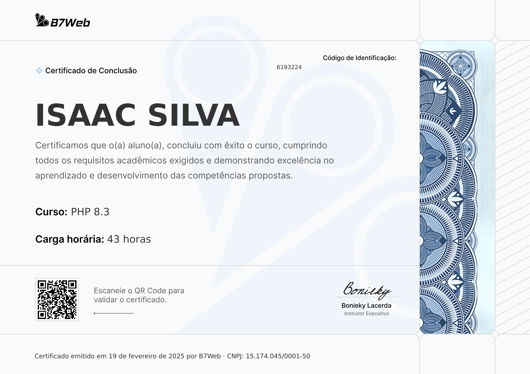 Certificado