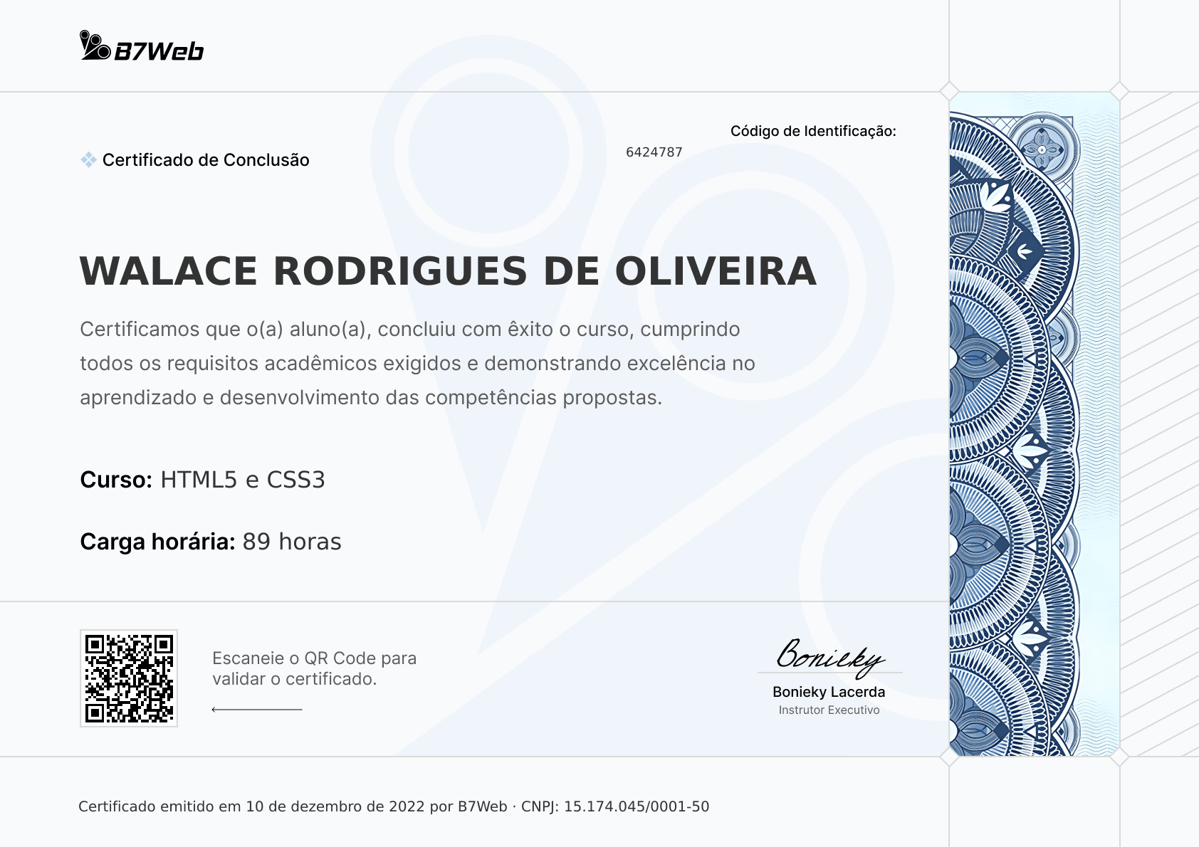 Certificado