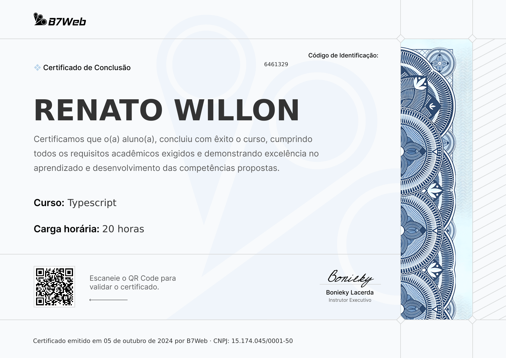 Certificado