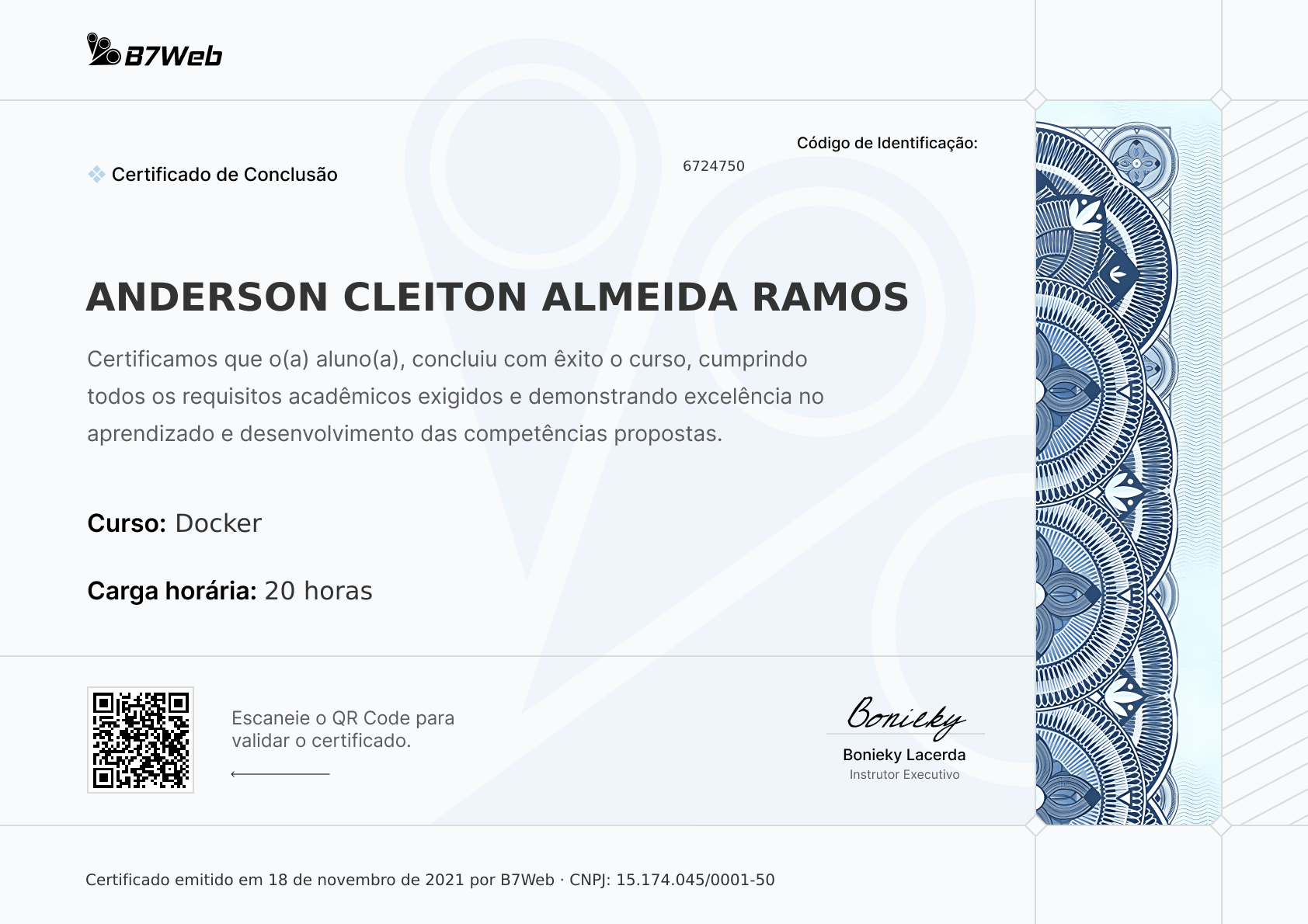 Certificado