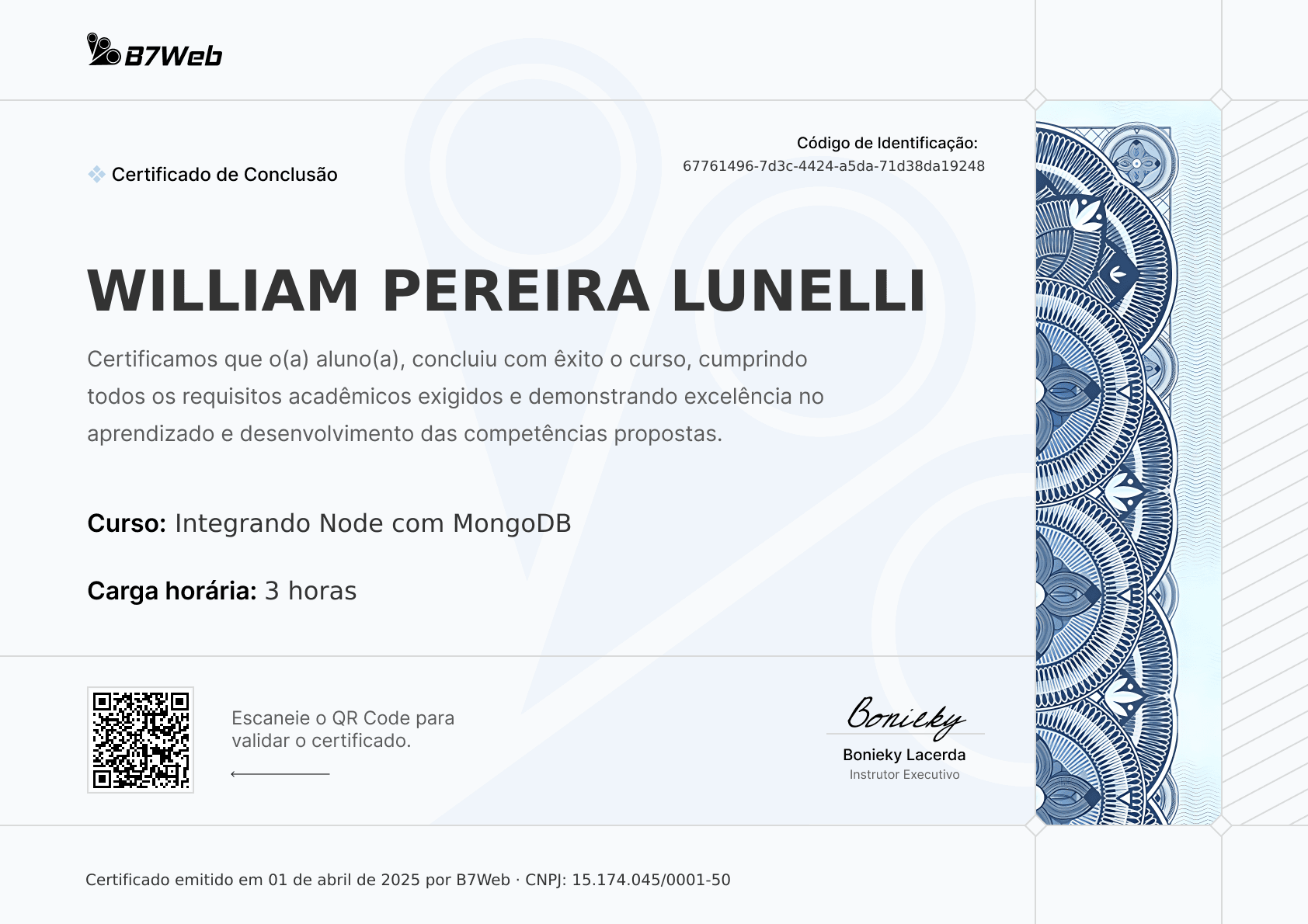 Certificado