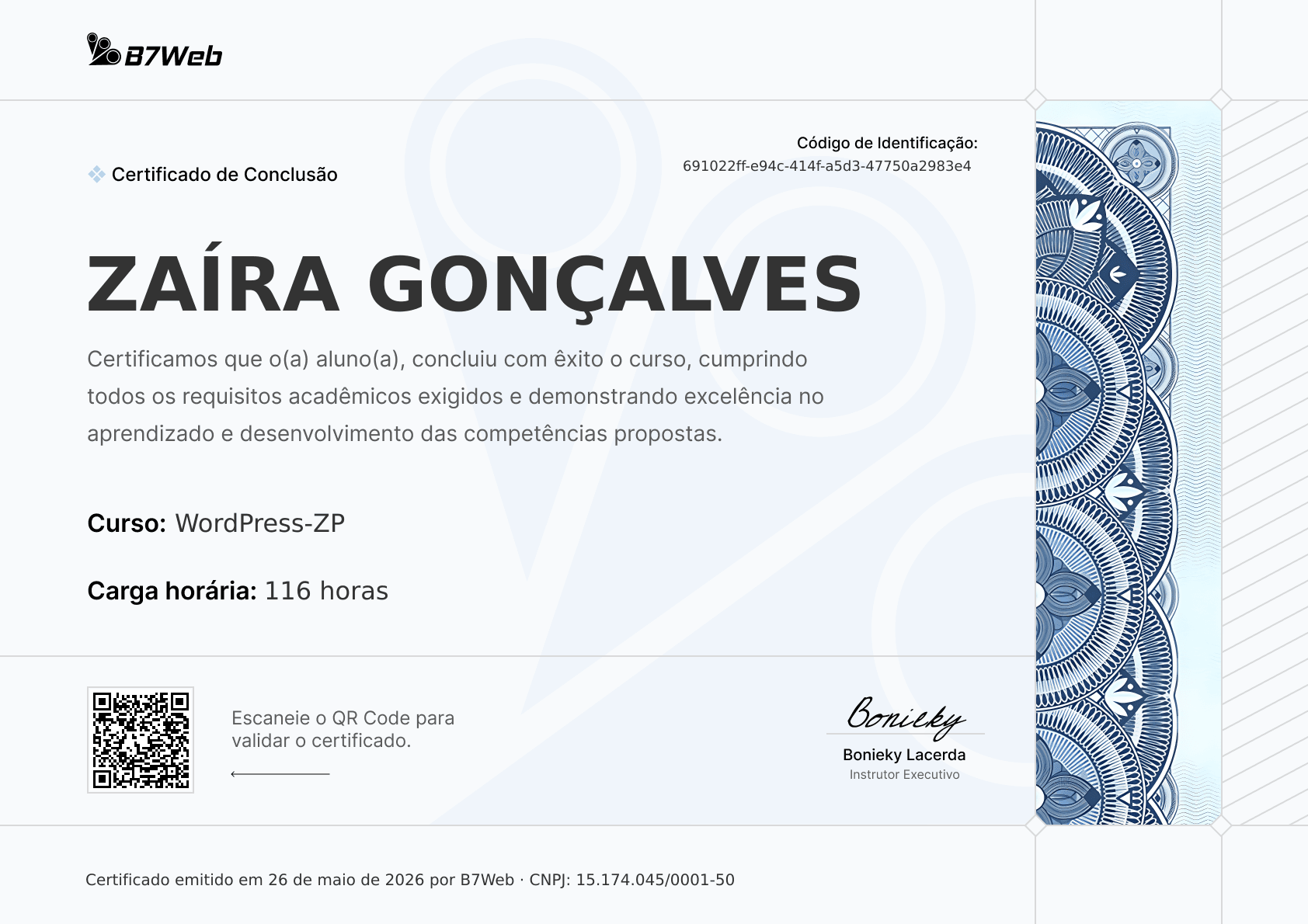 Certificado